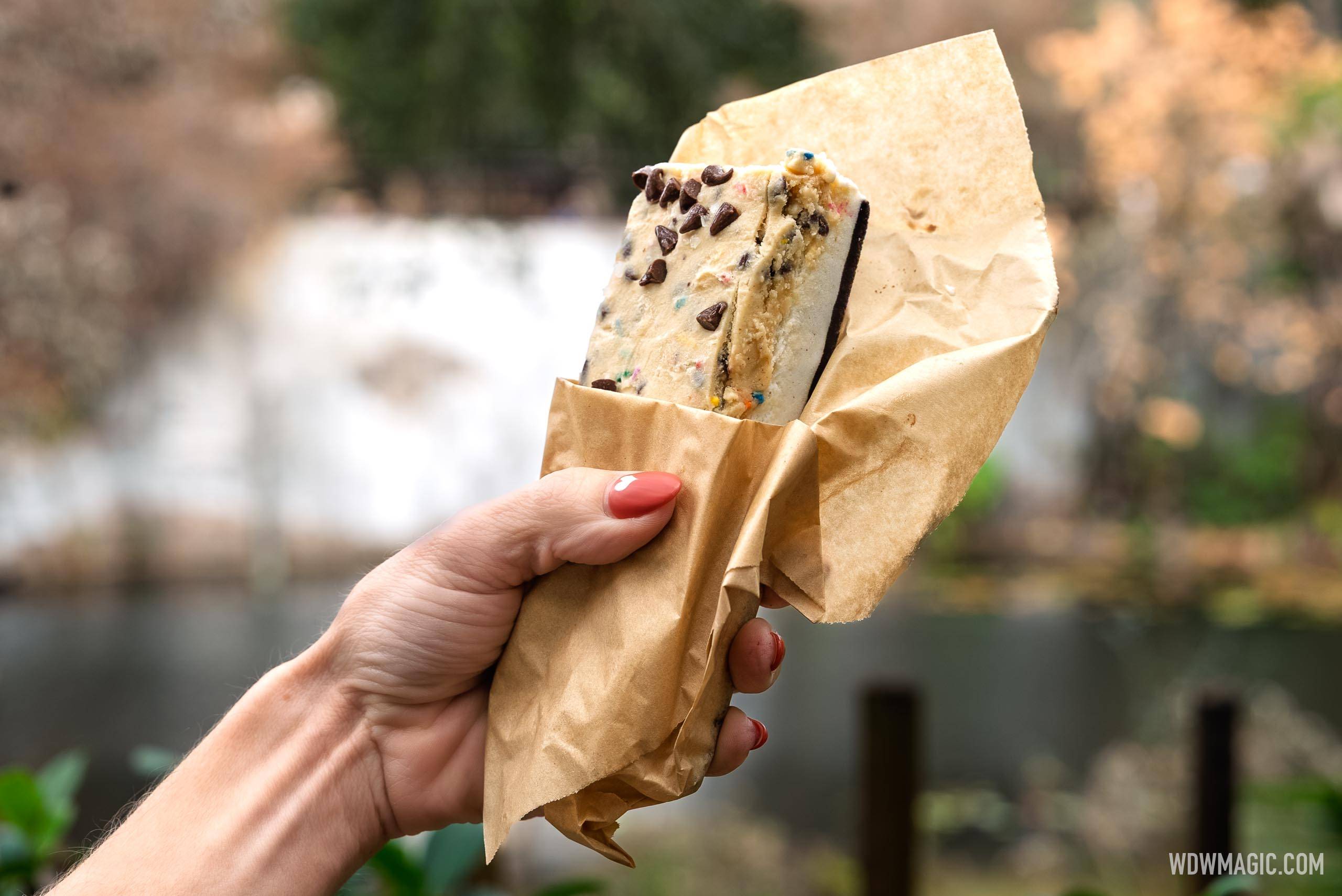 Terra Treats - Cookie Dough Brownie Ice Cream Sandwich