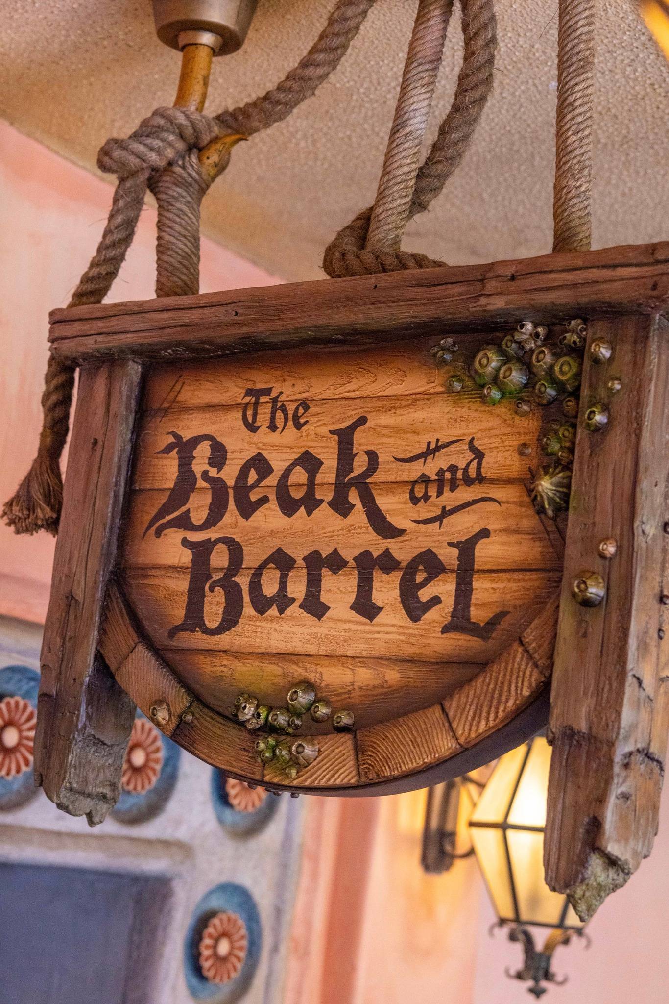The Beak and Barrel Marquee and Signage