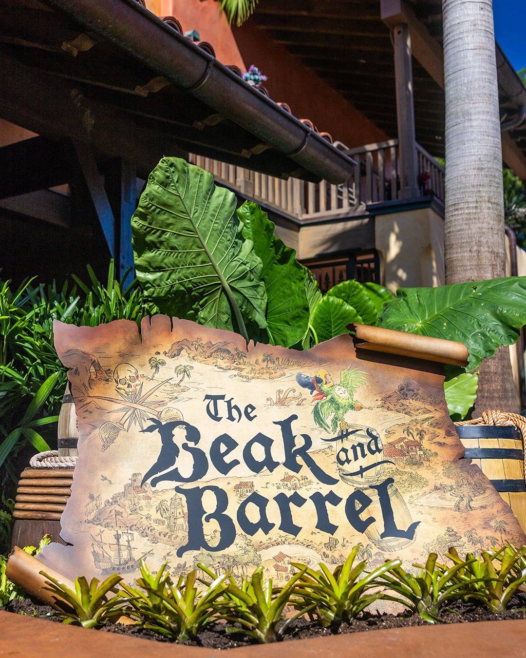 First Look: Disney Reveals New Signage for The Beak and Barrel Tavern