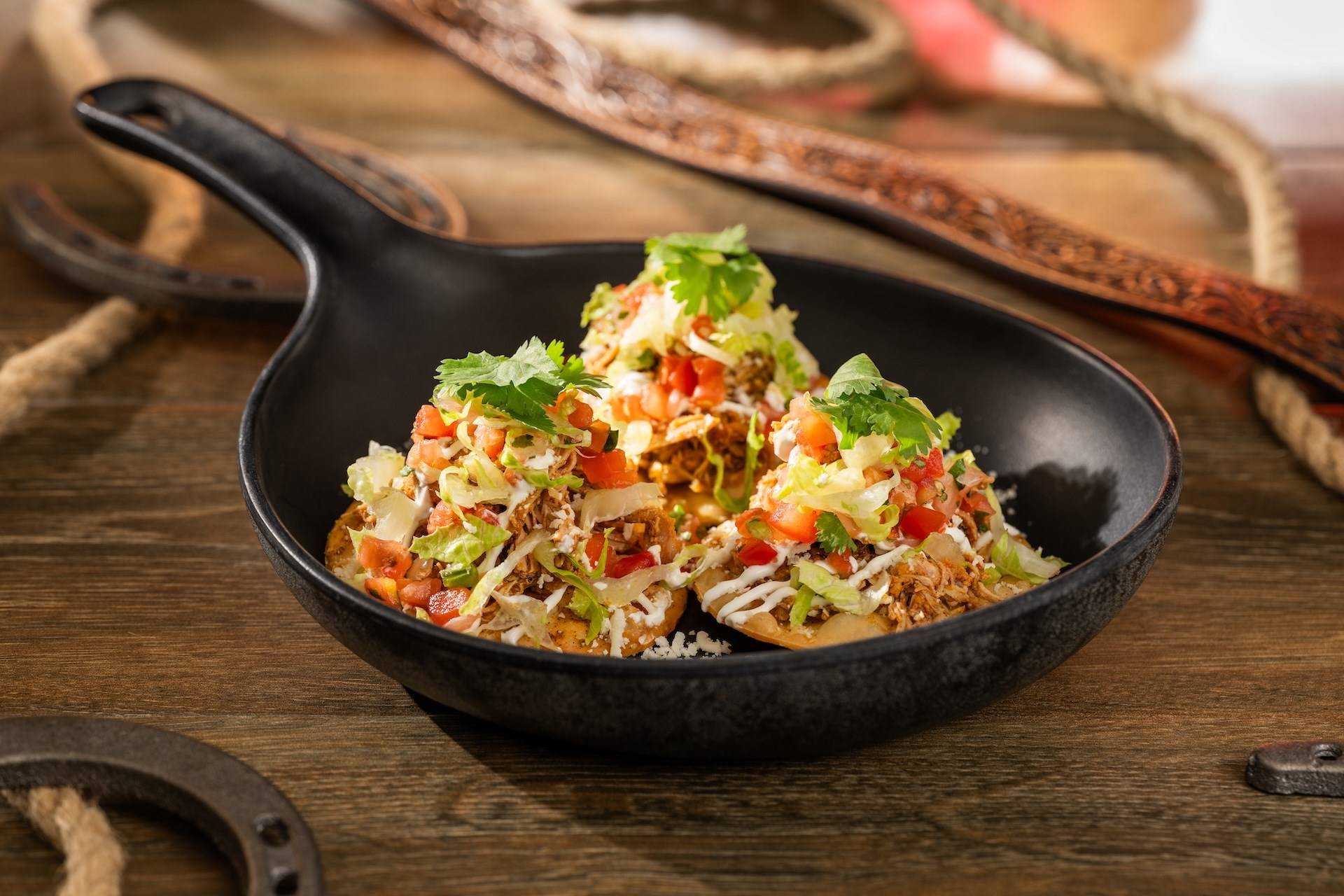 Chipotle Chicken Tostada