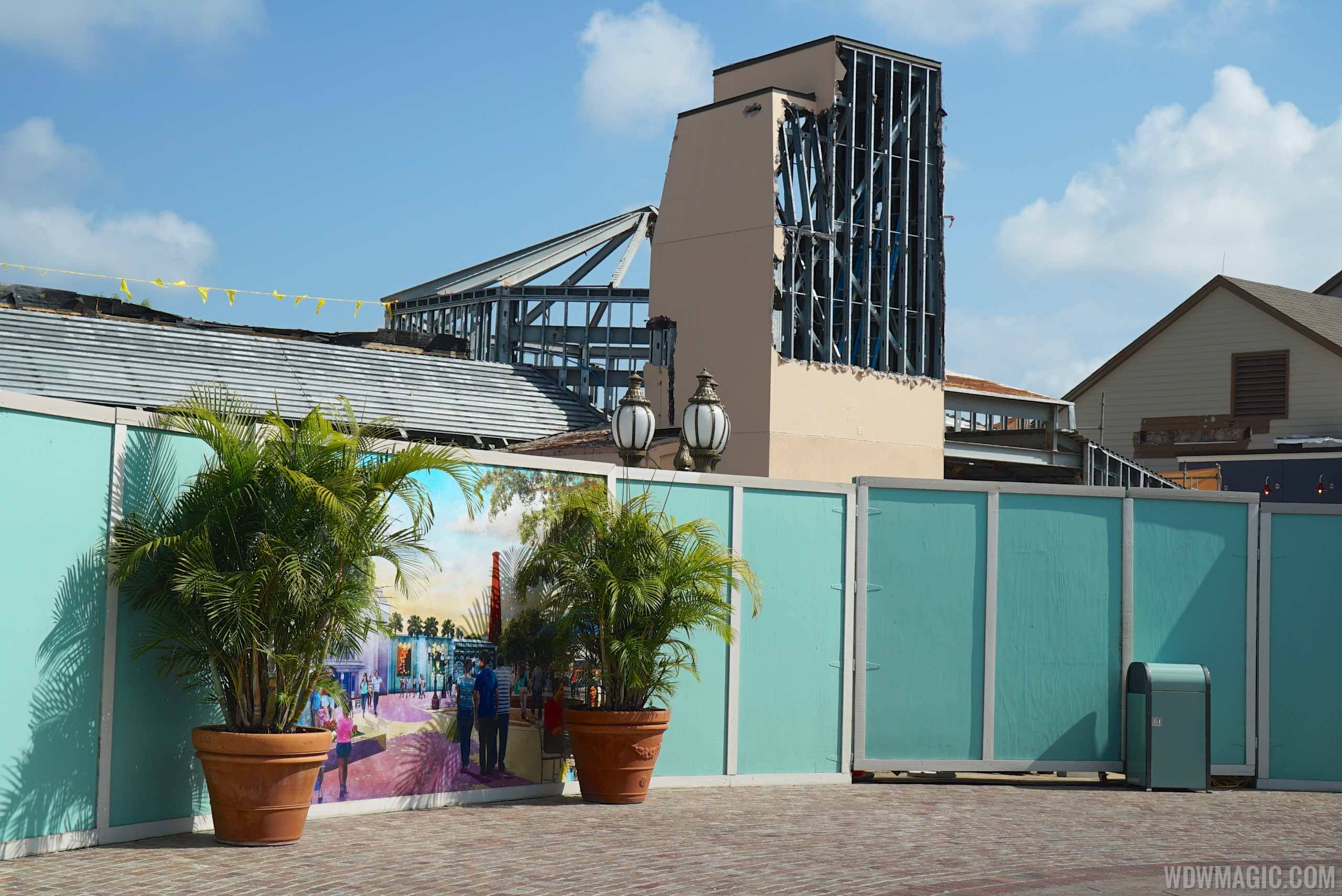 PHOTOS - Demolition of parts the former Adventurers Club ahead of construction for The Edison