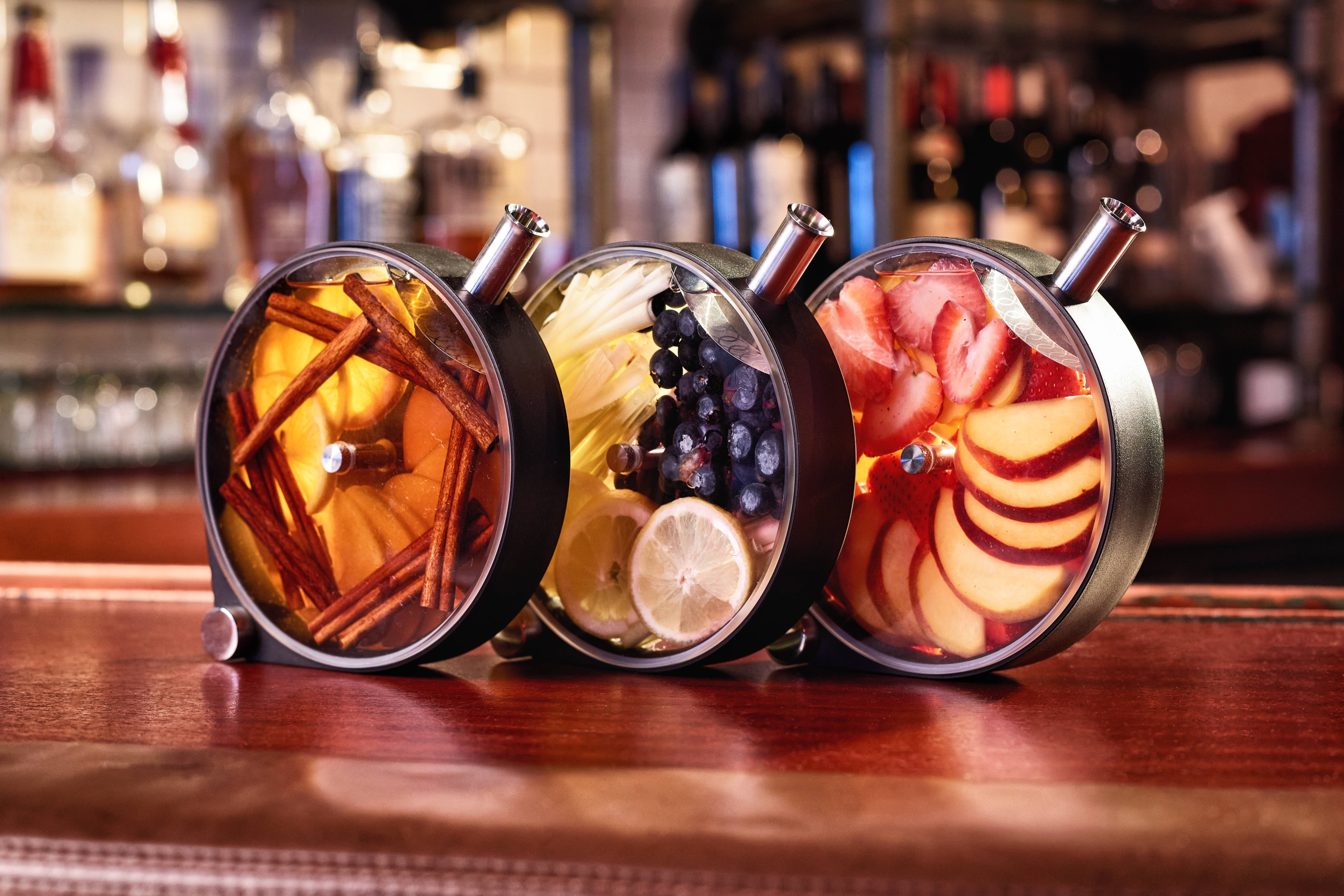 Porthole cocktails at The Edison Disney Springs