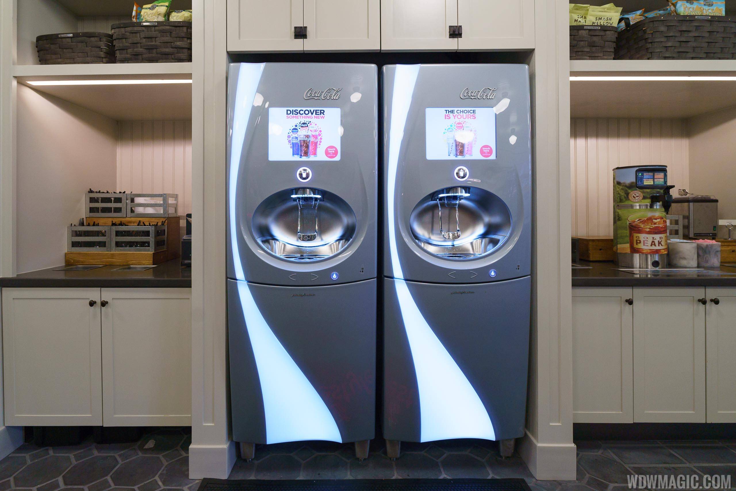 The Market at Ale and Compass - Coca-Cola Freestyle machines
