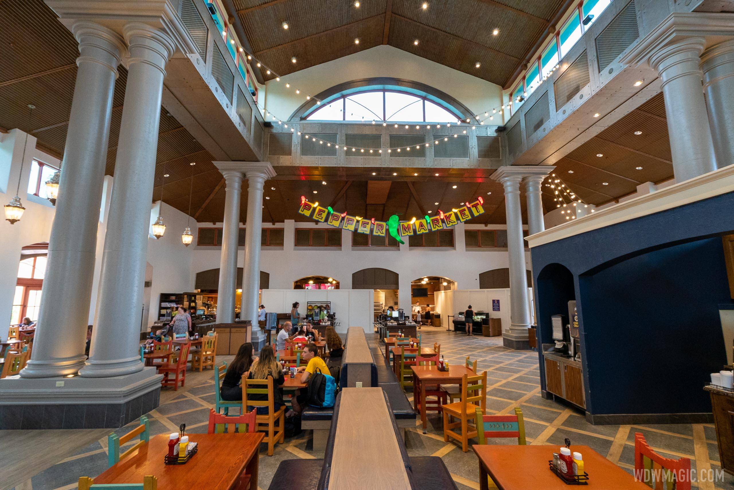 Pepper Market at Coronado Springs Resort to test a buffet-only breakfast and lunch for the next month