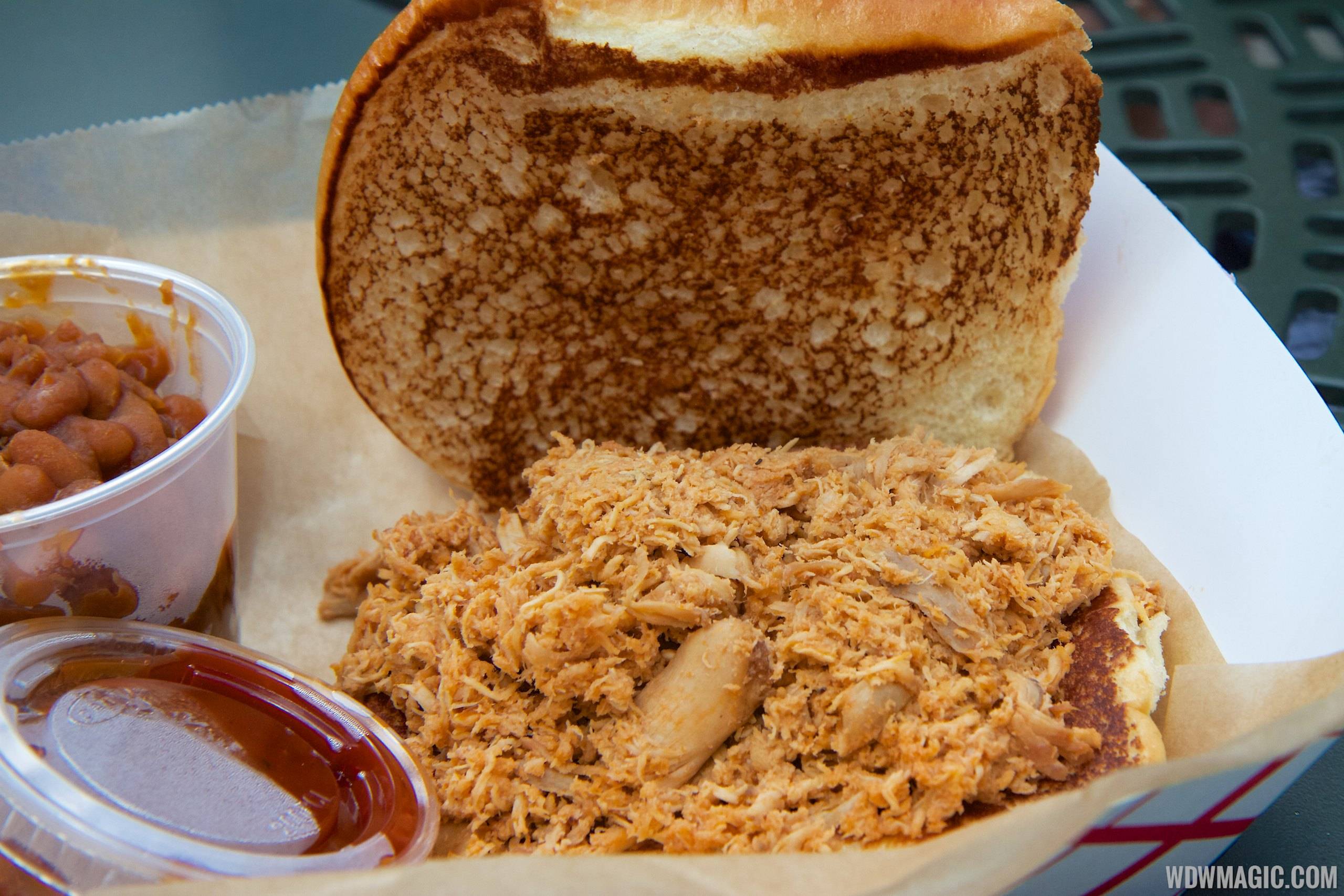 The Smokehouse - Pulled chicken sandwich