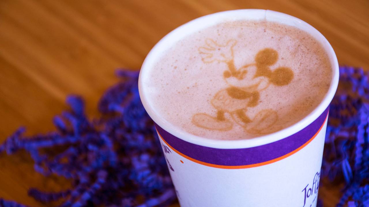 Foodie Friday: Enjoy Mickey Mouse Coffee Art From Joffrey's Tea Traders