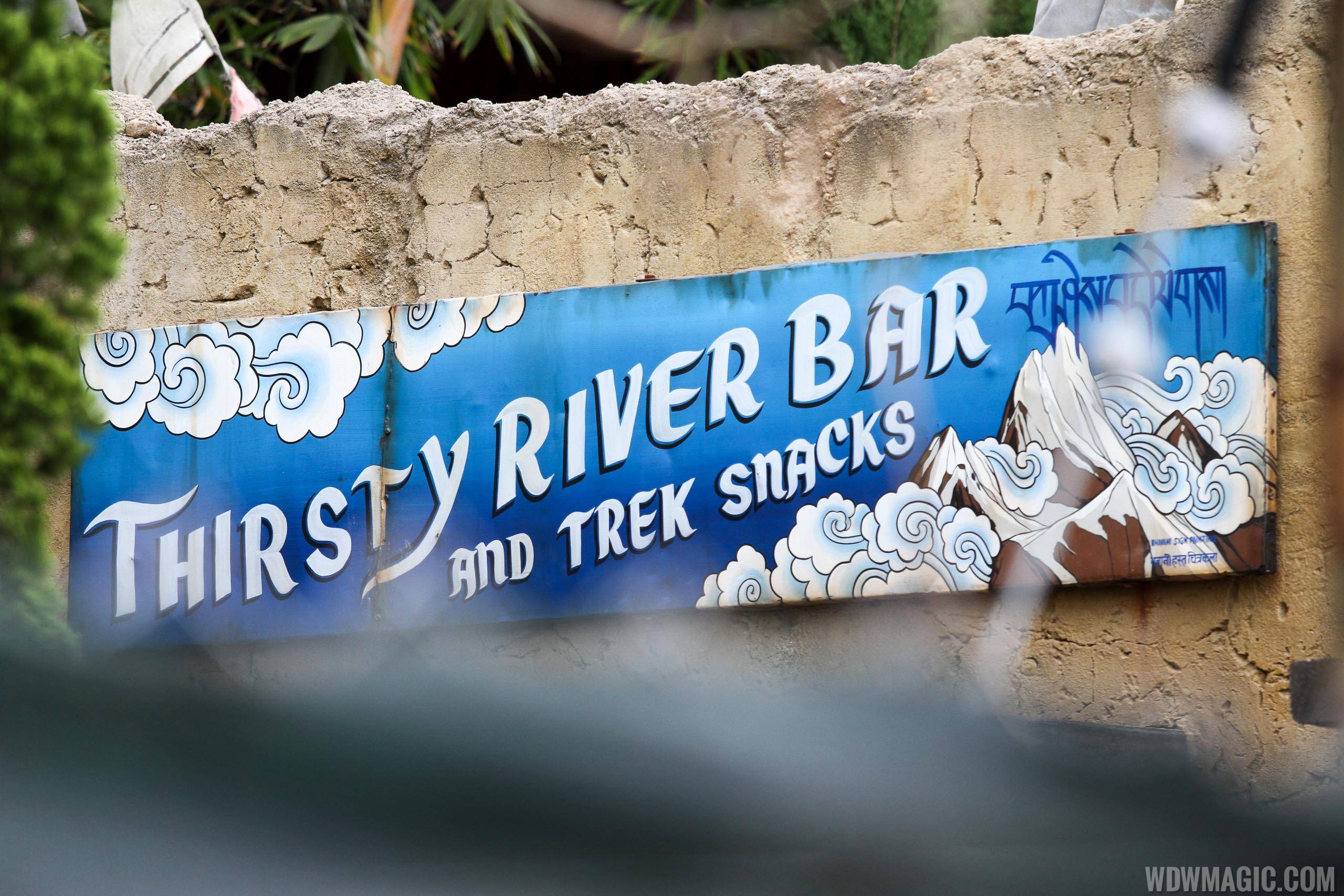 Thirsty River Bar and Trek Snacks construction