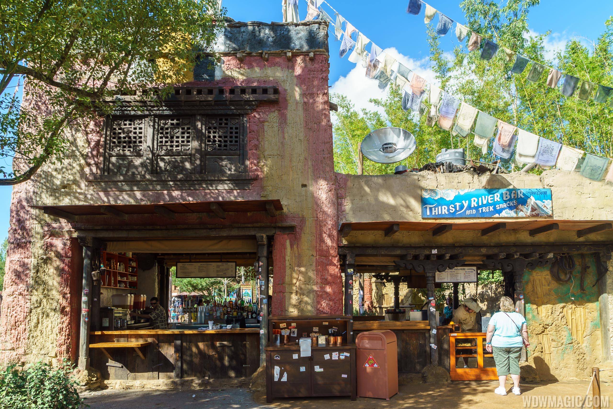 Thirsty River Bar and Trek Snacks overview