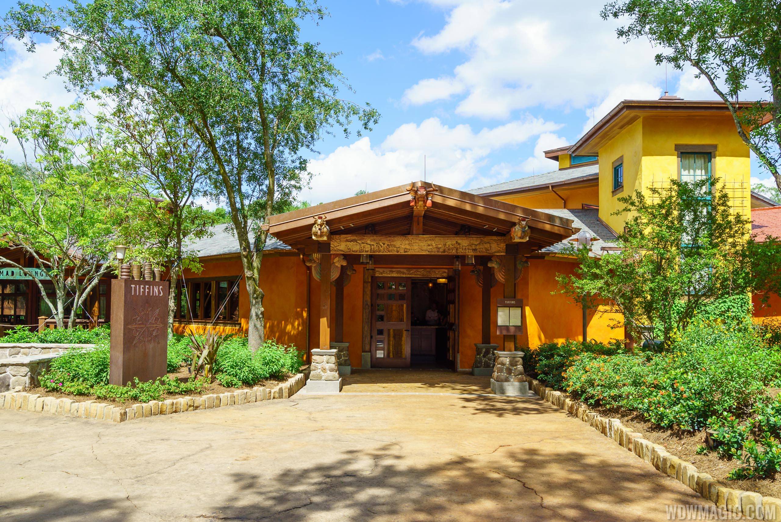 Tiffins Restaurant at Disney's Animal Kingdom gets a 2026 menu overhaul - new desserts, updated mains, and removed dishes