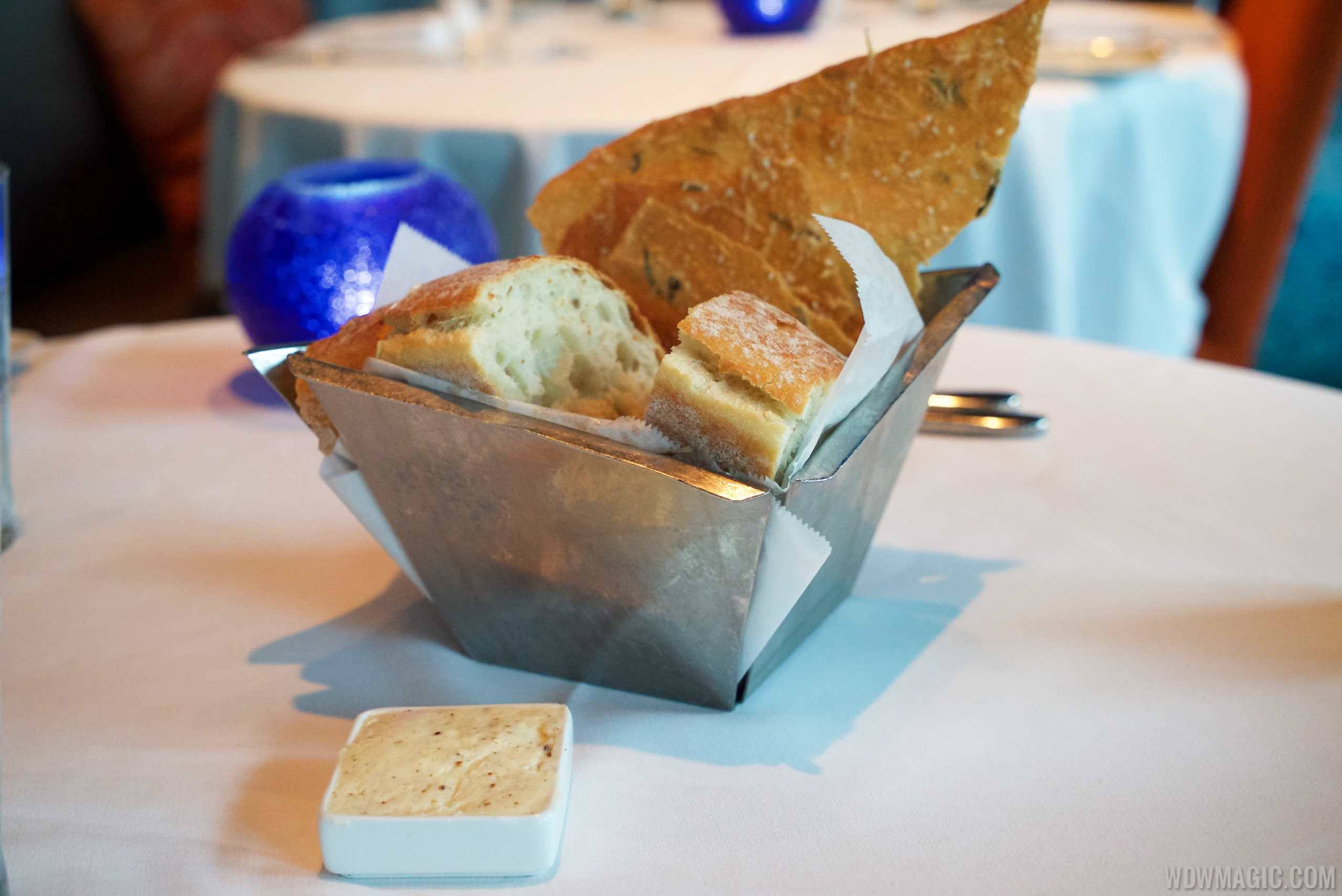 Todd English's bluezoo food - Complimentary Bread basket