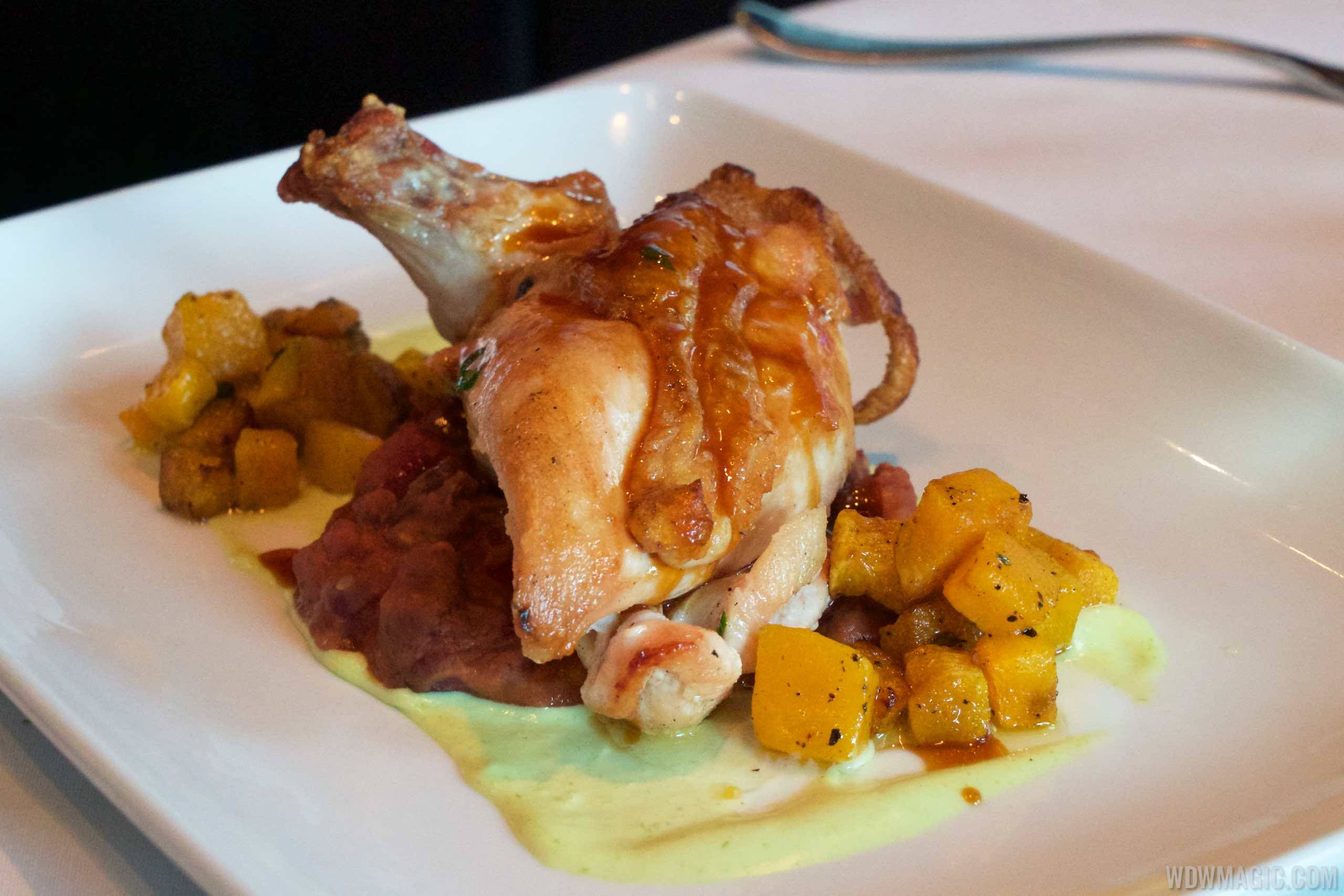 Todd English's bluezoo food - Airline Chicken entree