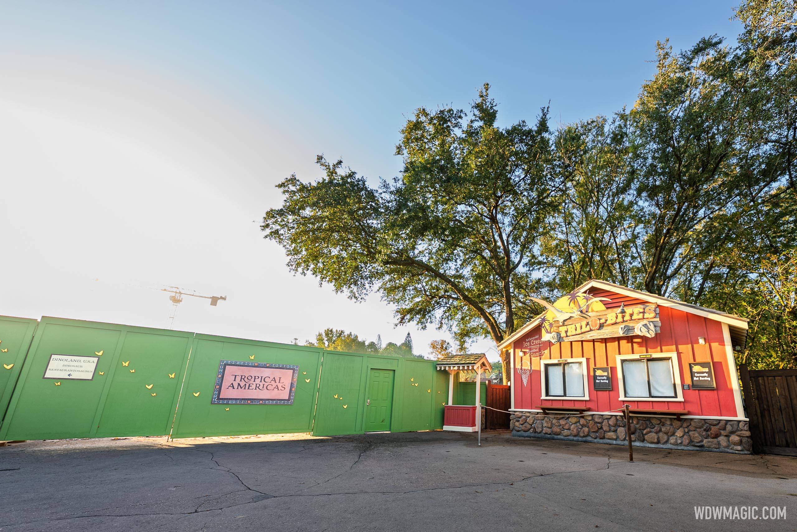 Trilo-Bites and Dino-Bite Snacks Now Permanently Closed at Disney's Animal Kingdom