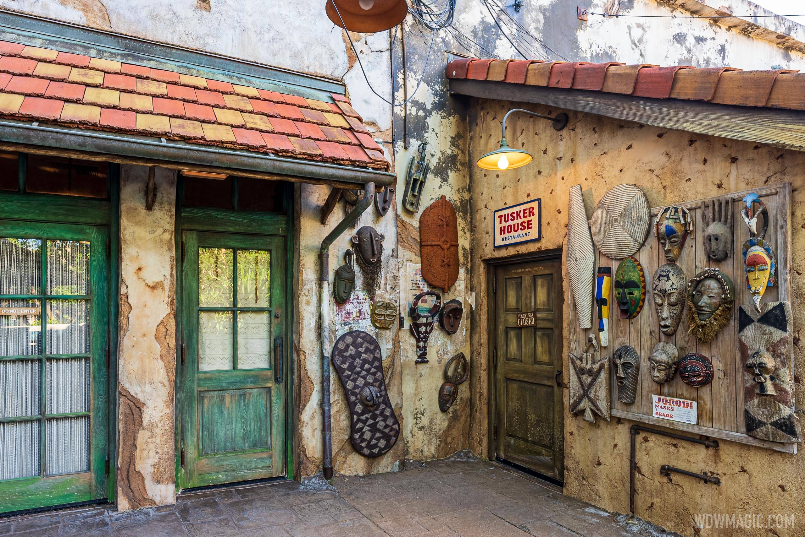 Tusker House at Disney's Animal Kingdom to introduce a character dinner