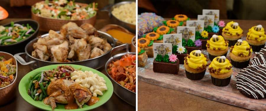 Tusker House menus for the return of buffet dining at Disney's Animal Kingdom