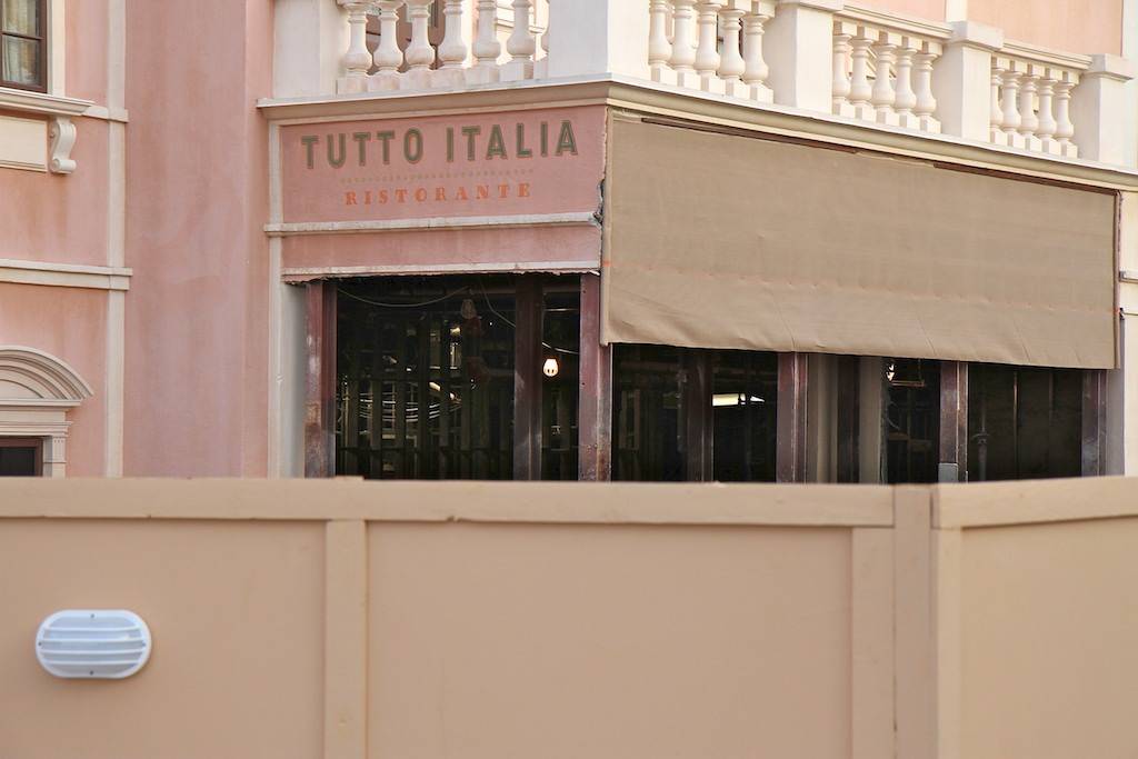 PHOTOS - A look at the Tutto Italia Ristorante refurbishment in Epcot's Italy Pavilion