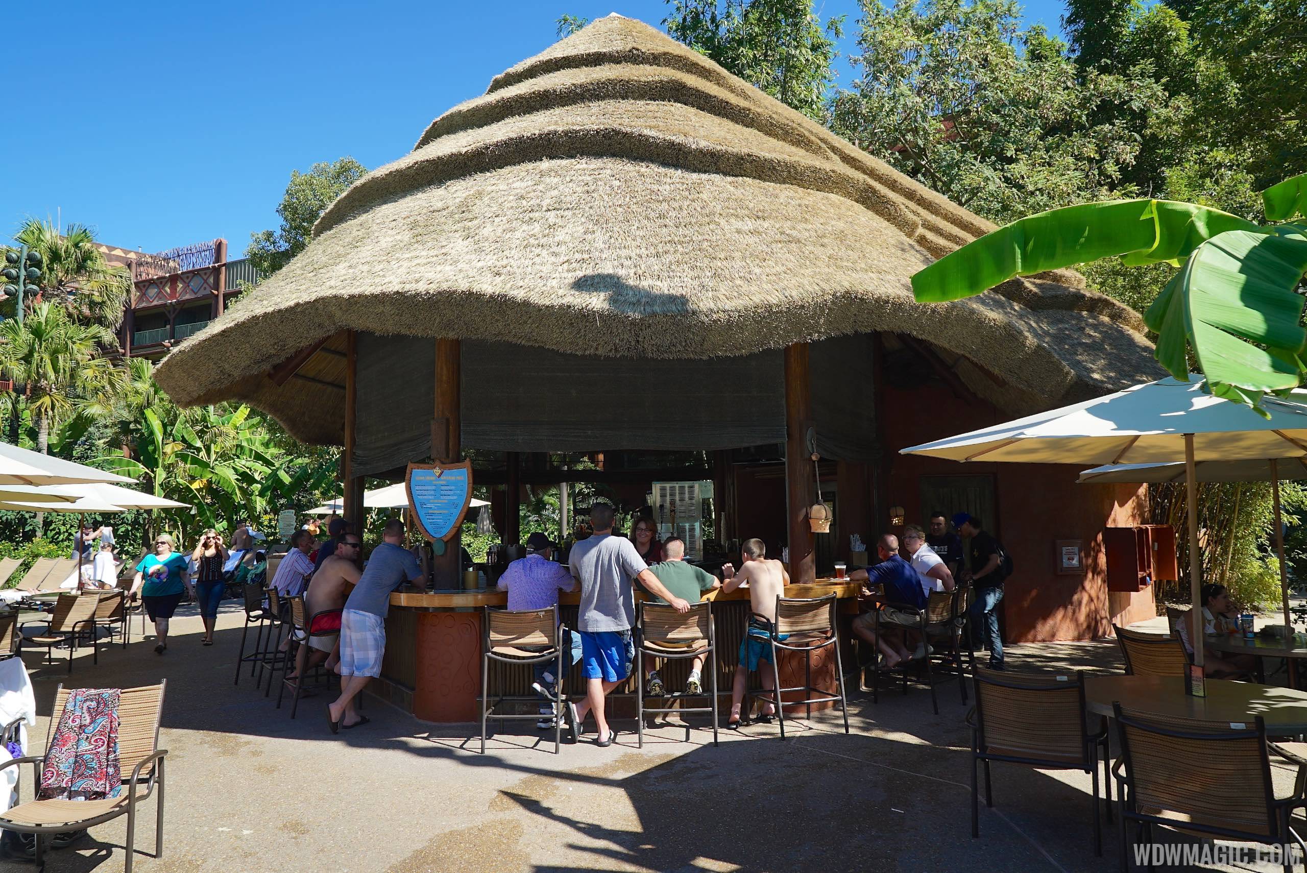 Uzima Springs Pool Bar at Disney's Animal Kingdom Lodge