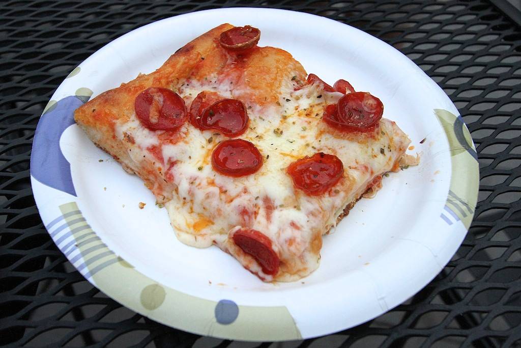 Pepperoni by the slice