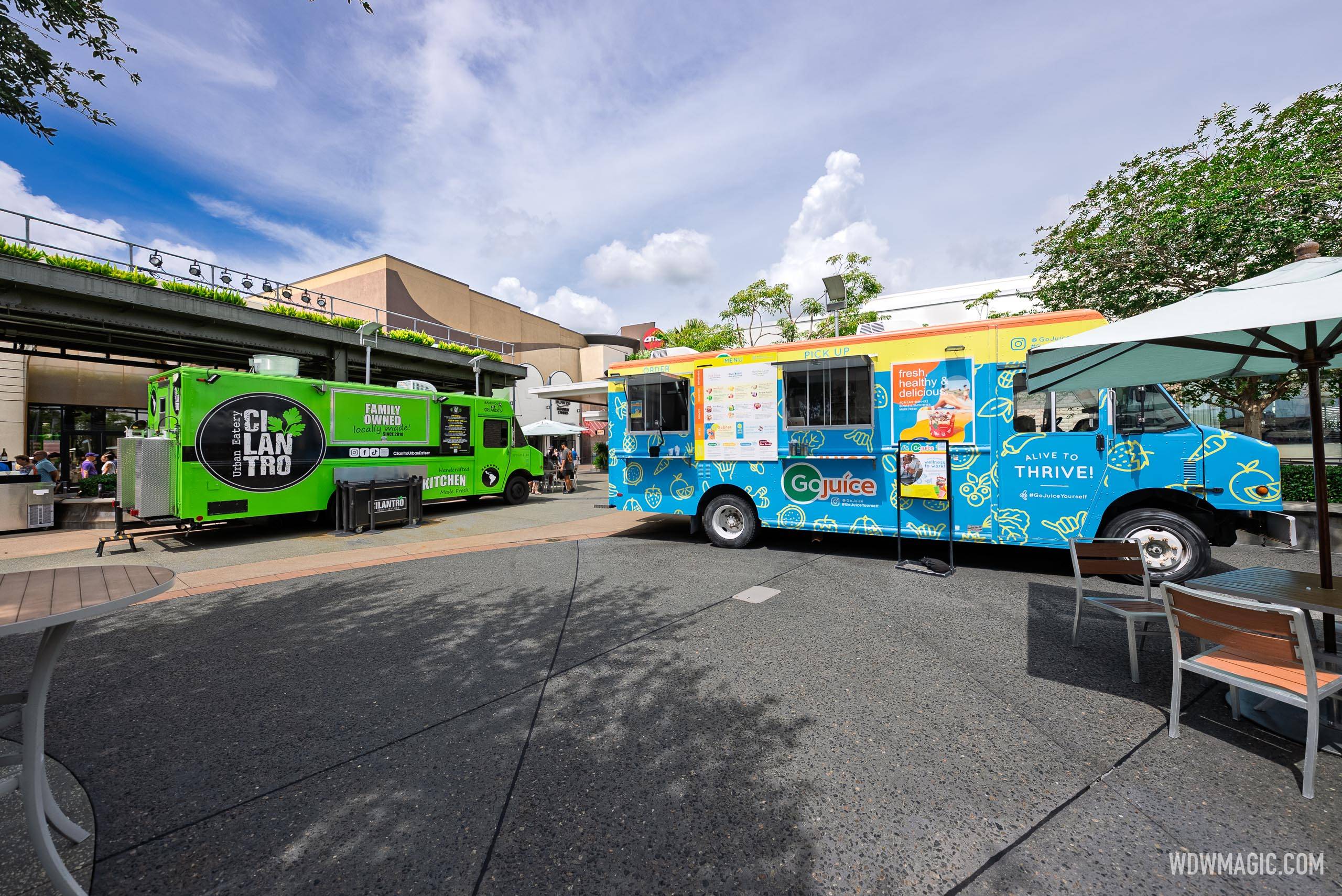 Final Food Trucks Leave Disney Springs as Exposition Park Gets More Seating