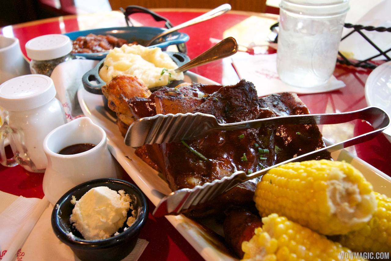 Whispering Canyon Cafe - All-You-Care-To-Enjoy Family Platter