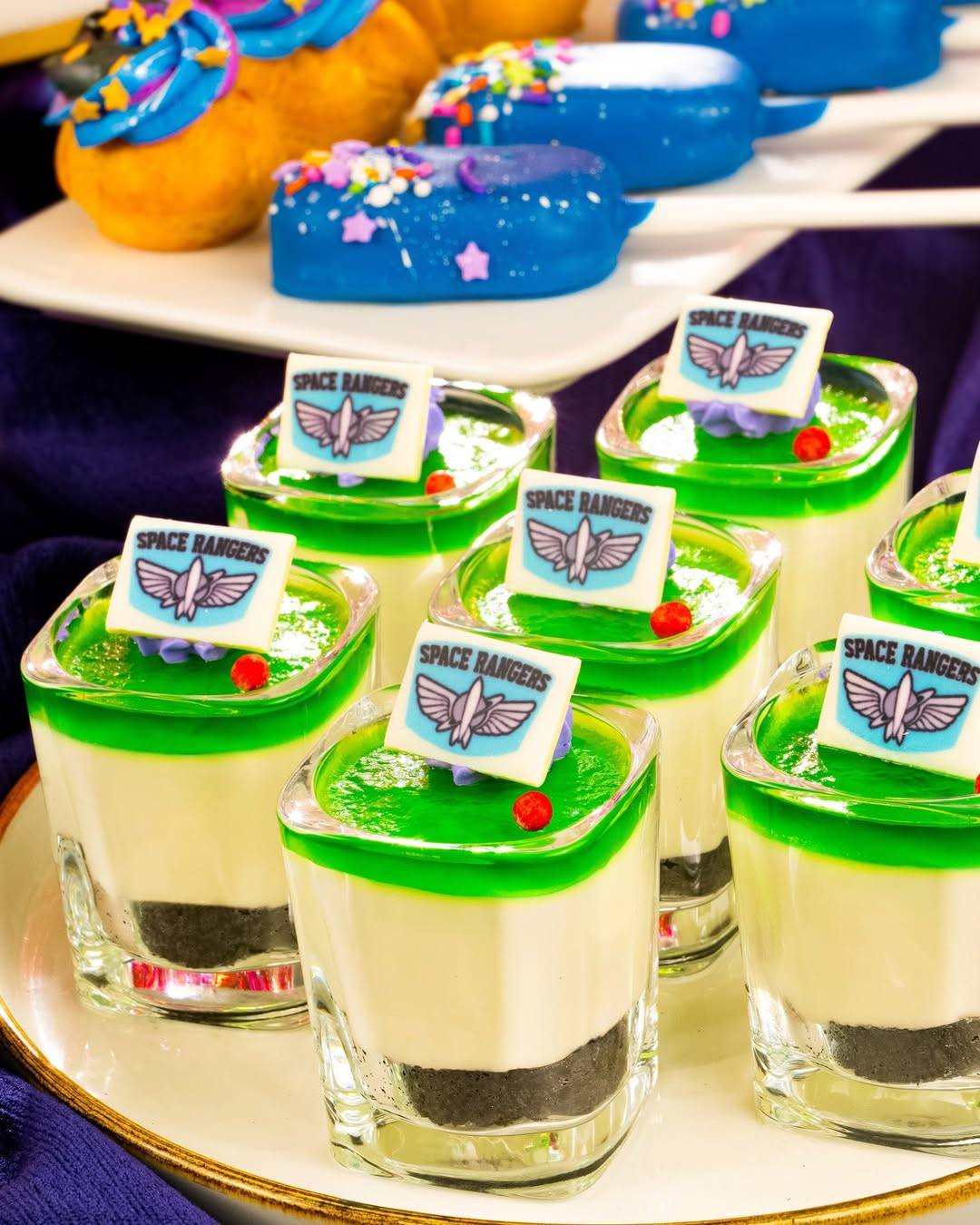 Fireworks Dessert Party Menu Items 2025
