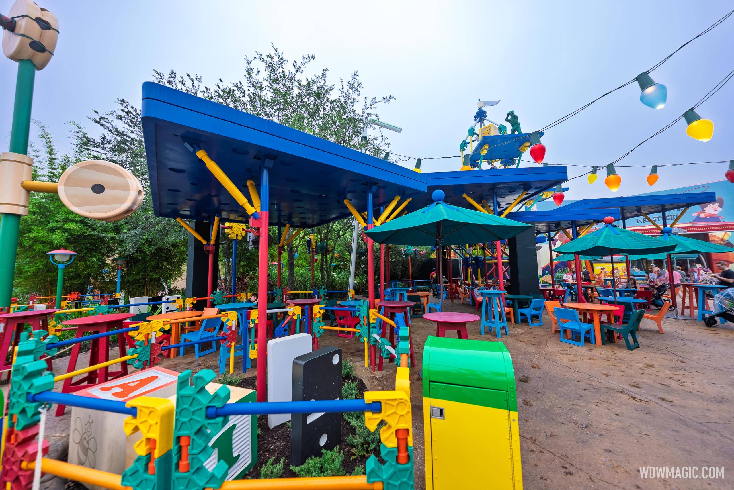 Woody's Lunch Box and New Snack Kiosk construction - July 2025