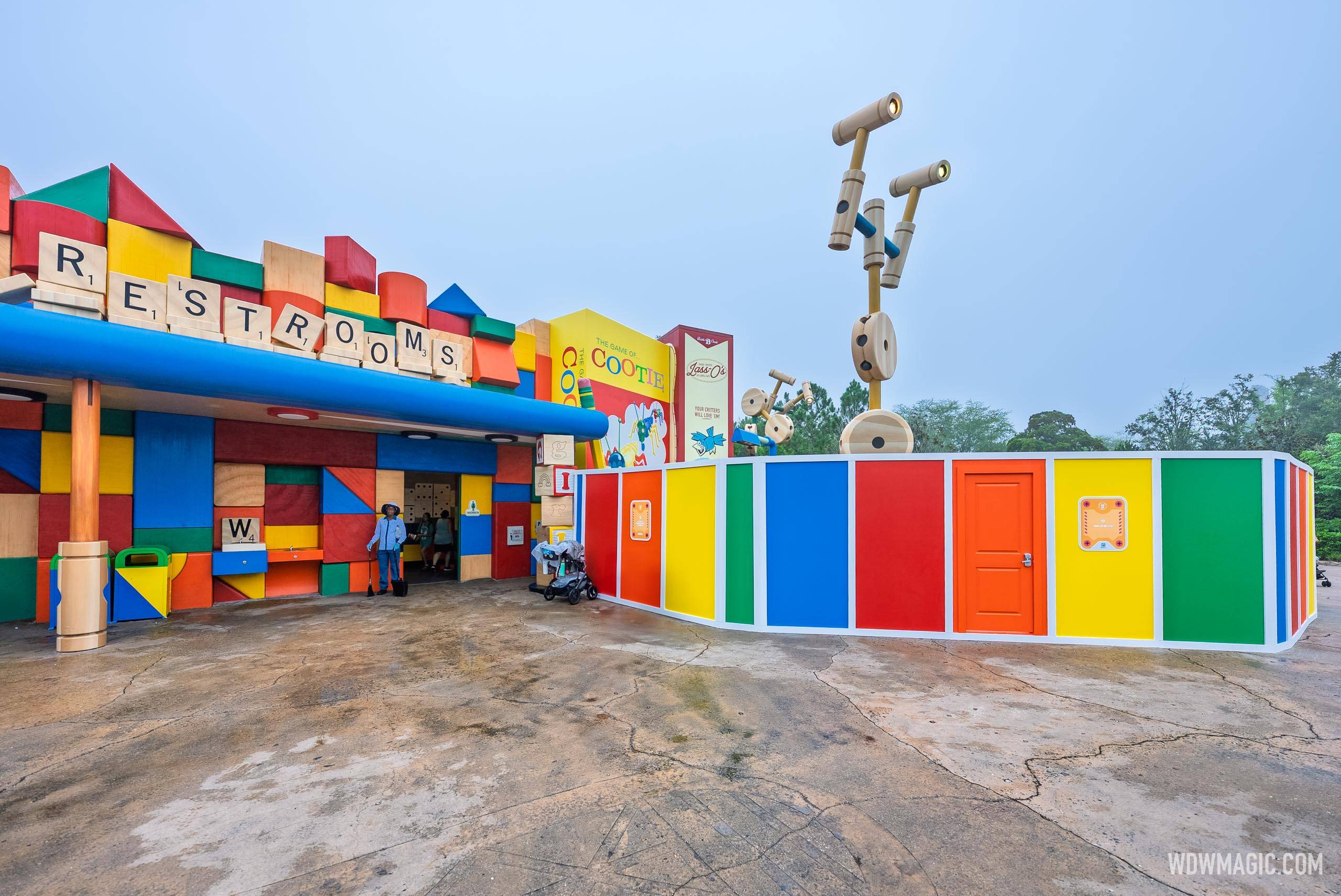 New Snack Kiosk Under Construction in Toy Story Land at Disney's Hollywood Studios