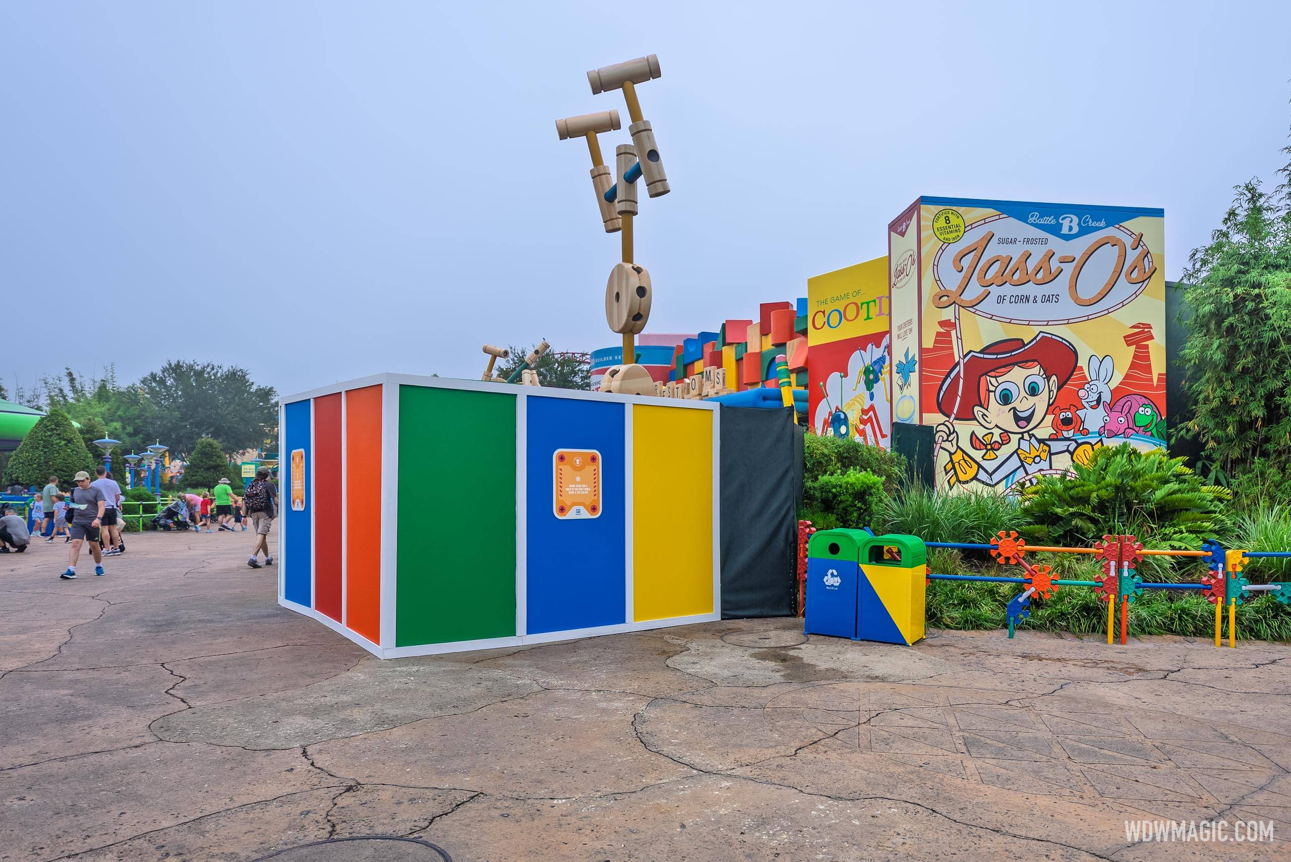 Woody's Lunch Box and New Snack Kiosk construction - July 2025