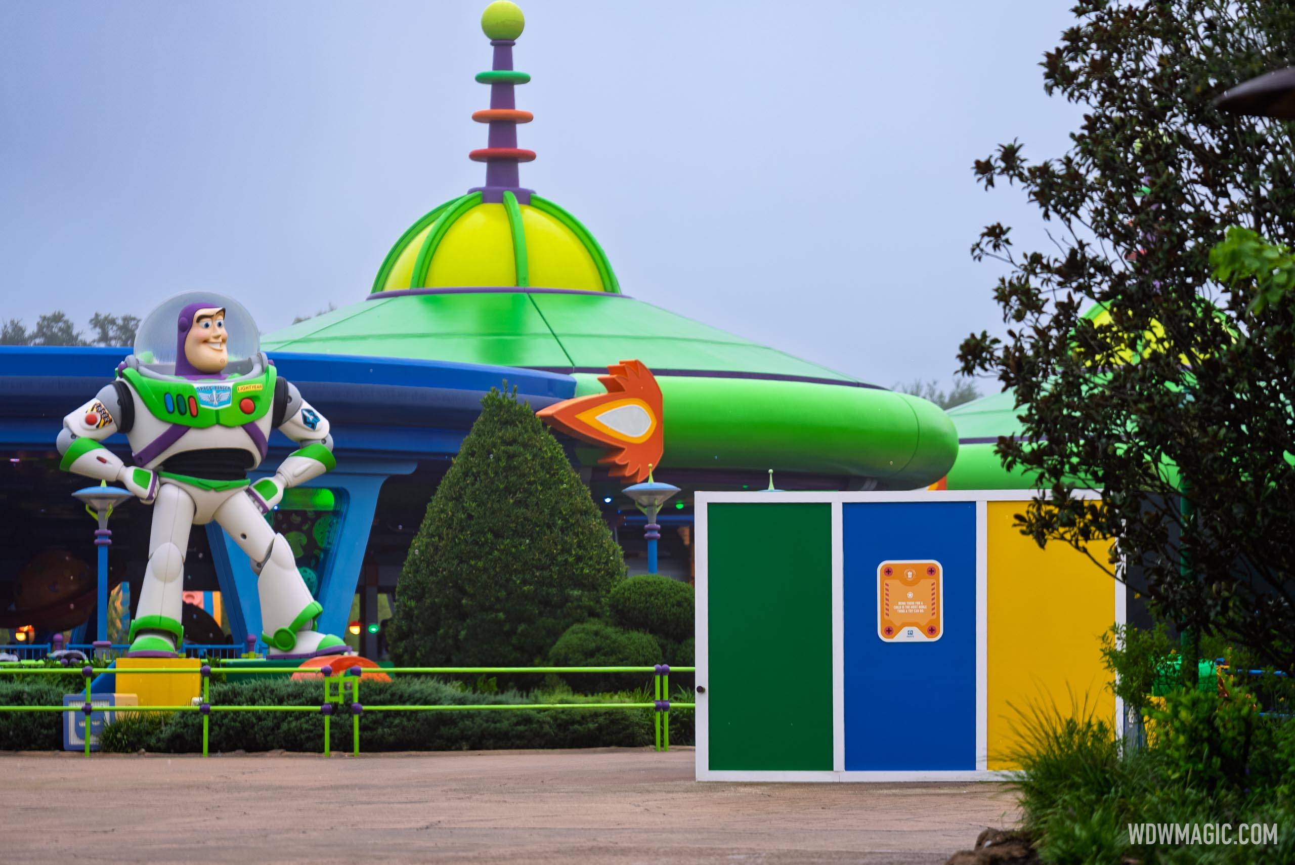 Woody's Lunch Box and New Snack Kiosk construction - July 2025