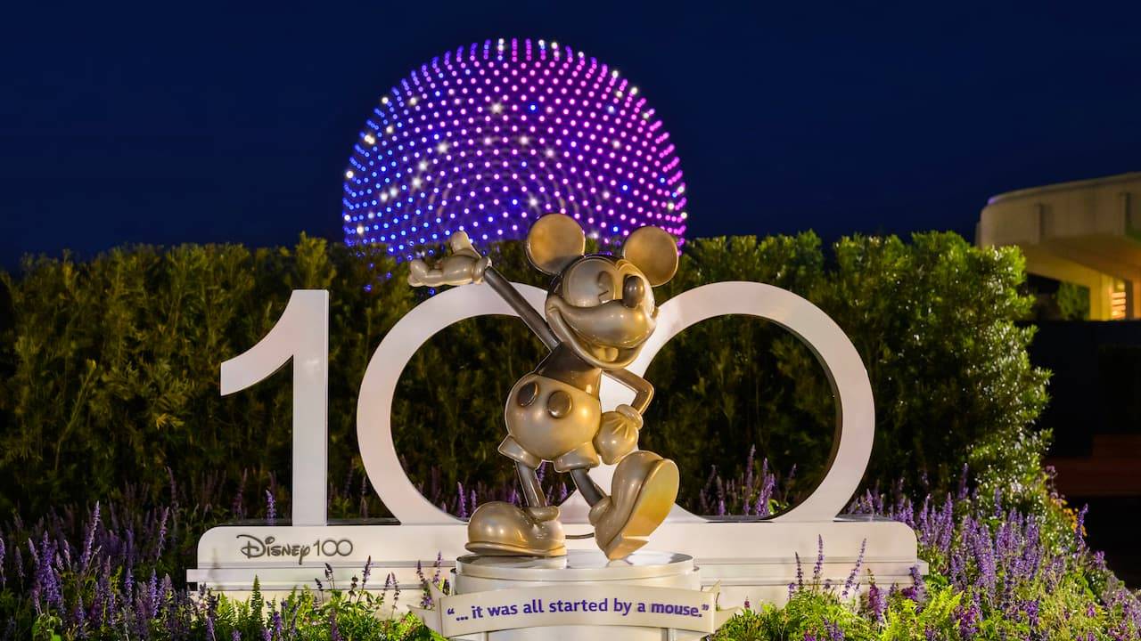A Sneak Peek into the 'Disney 100' Festivities at EPCOT - Launch Date and New Experiences