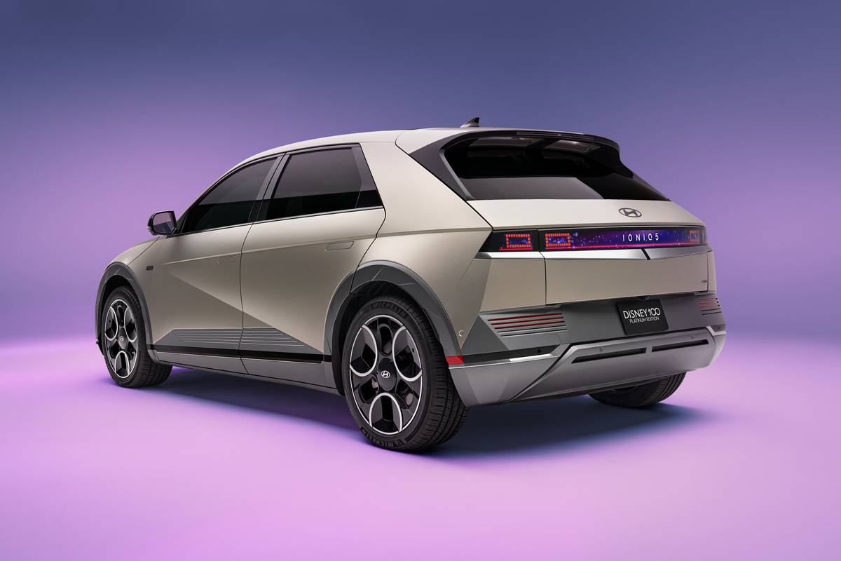 Hyundai teams up with Walt Disney Imagineering for special IONIQ 5 Disney100 Platinum electric car