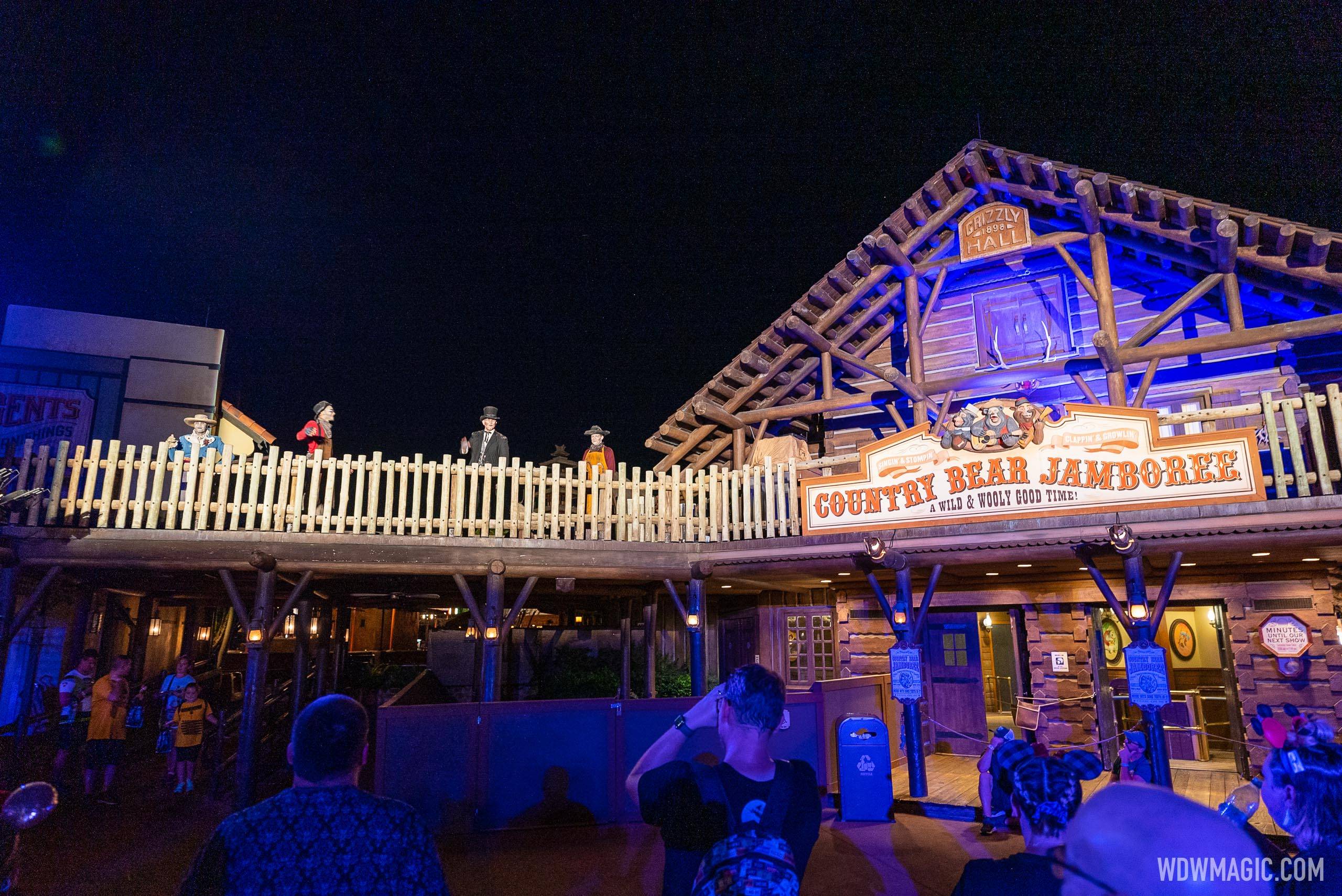 The Cadaver Dans in Frontierland at Disney After Hours BOO BASH
