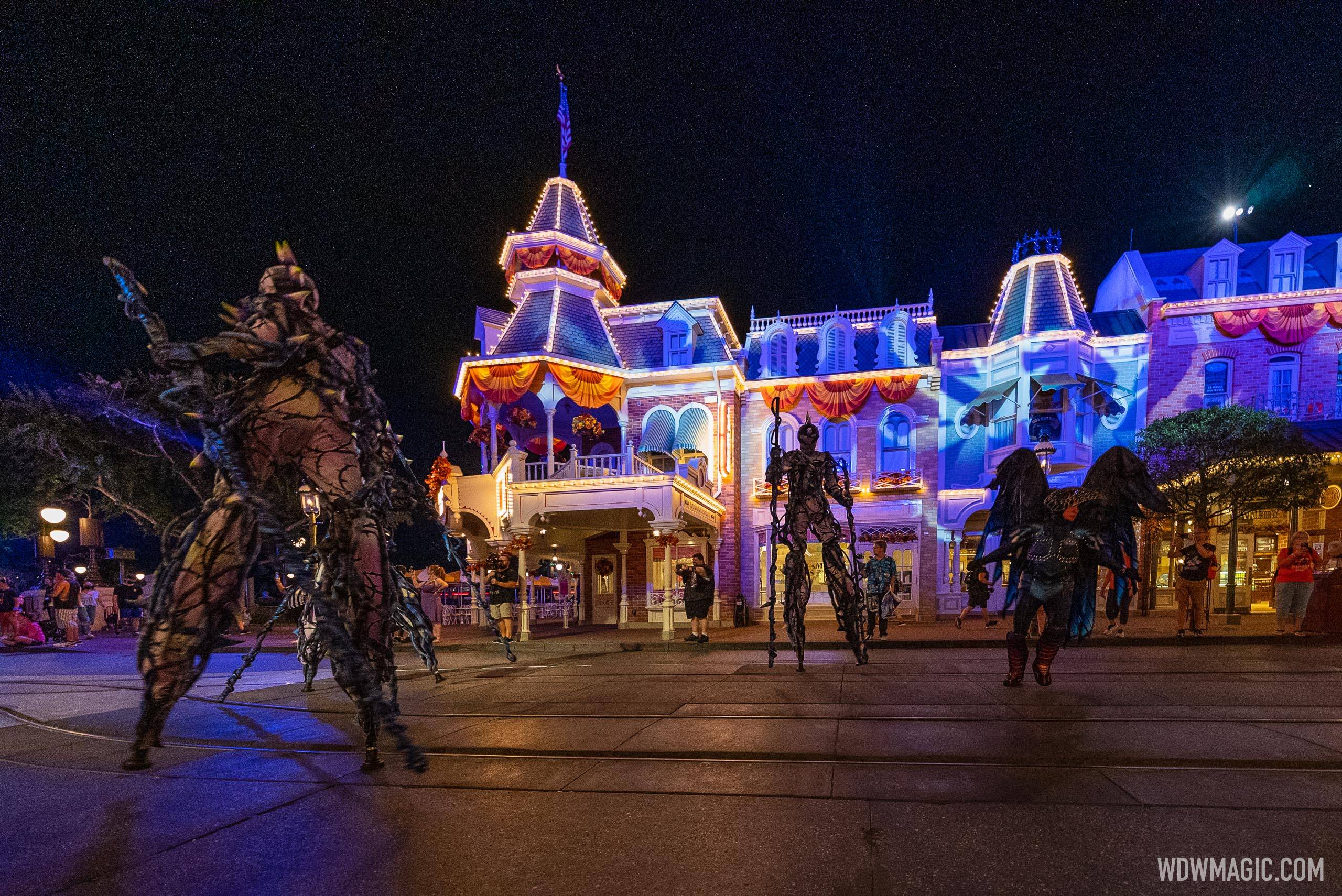 Maleficent's Fiery Prowl during Disney After Hours BOO BASH