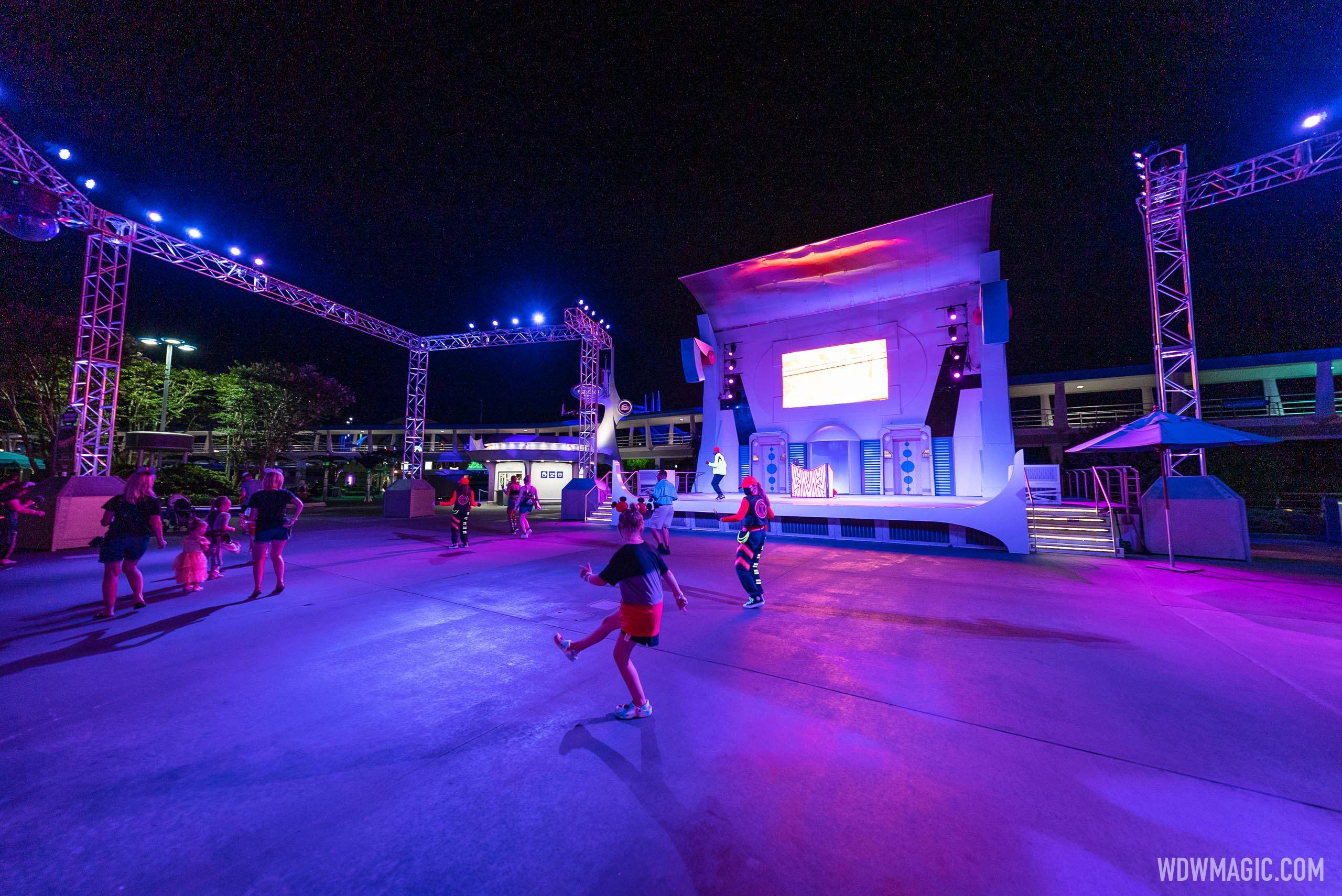 Tomorrowland Dance Party during Disney After Hours BOO BASH