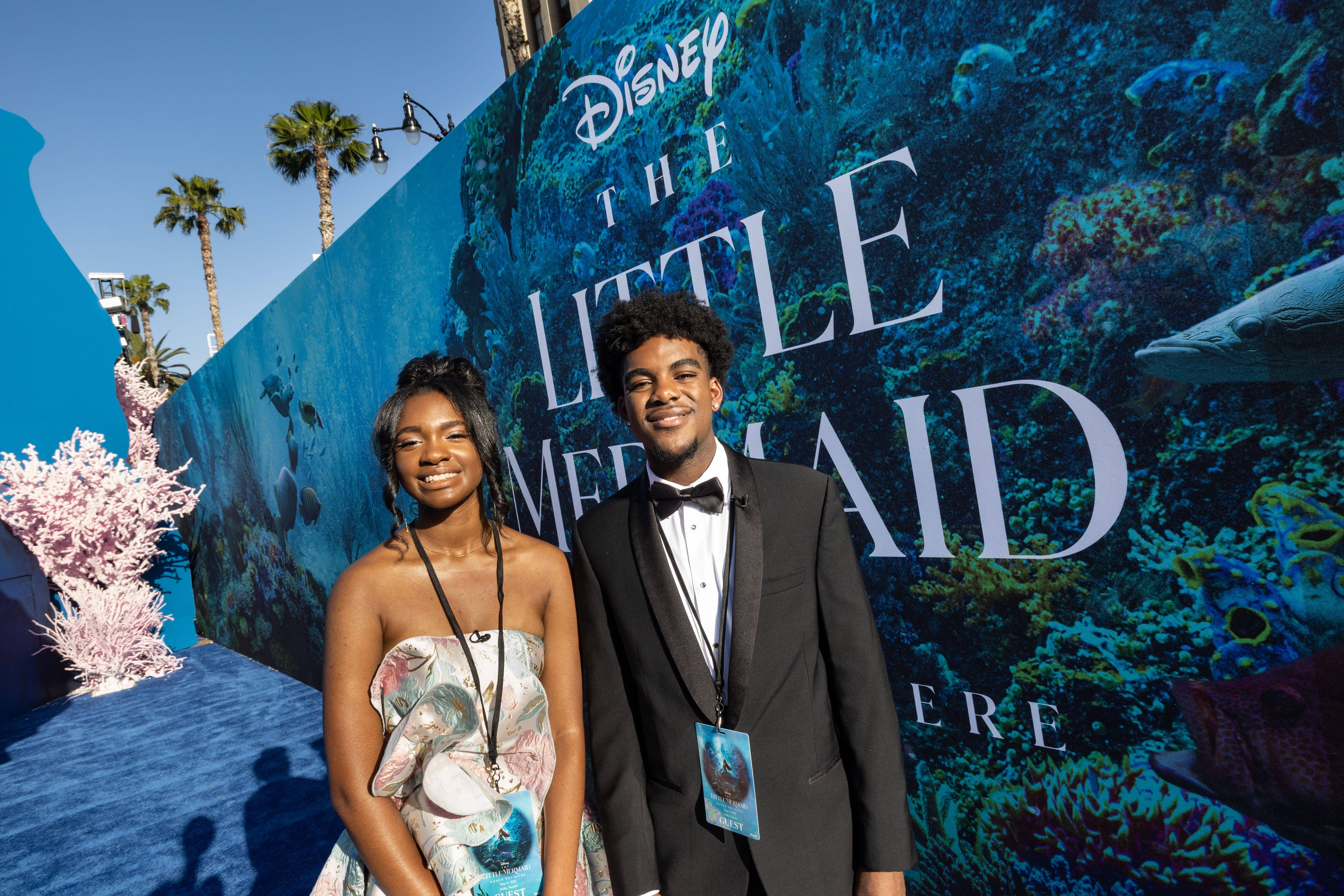 Disney Dreamers Attend 'The Little Mermaid' World Premiere with singer Halle Bailey