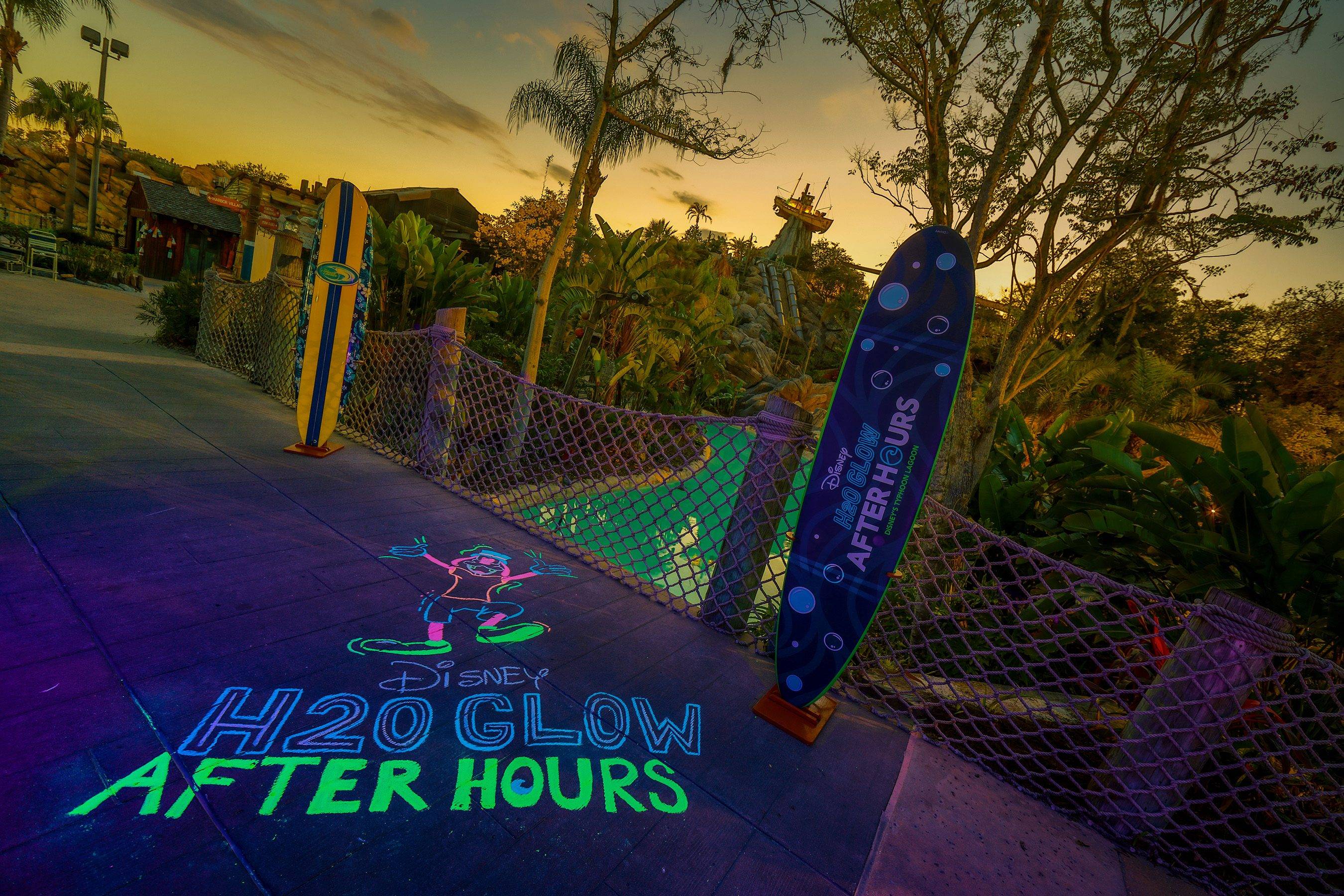 Disney H2O Glow After Hours returns to Disney's Typhoon Lagoon in May 2024