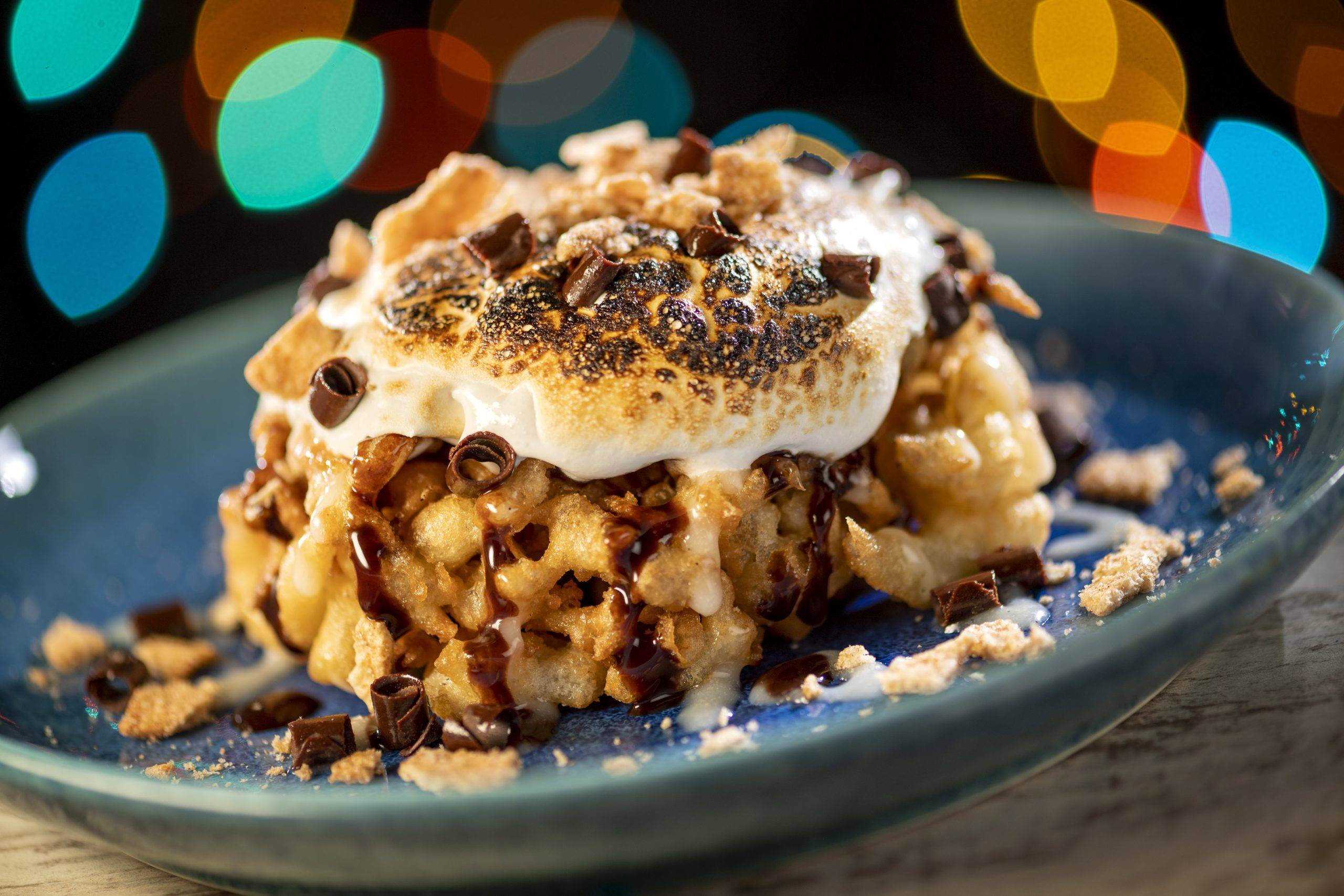S’mores Funnel Cake
