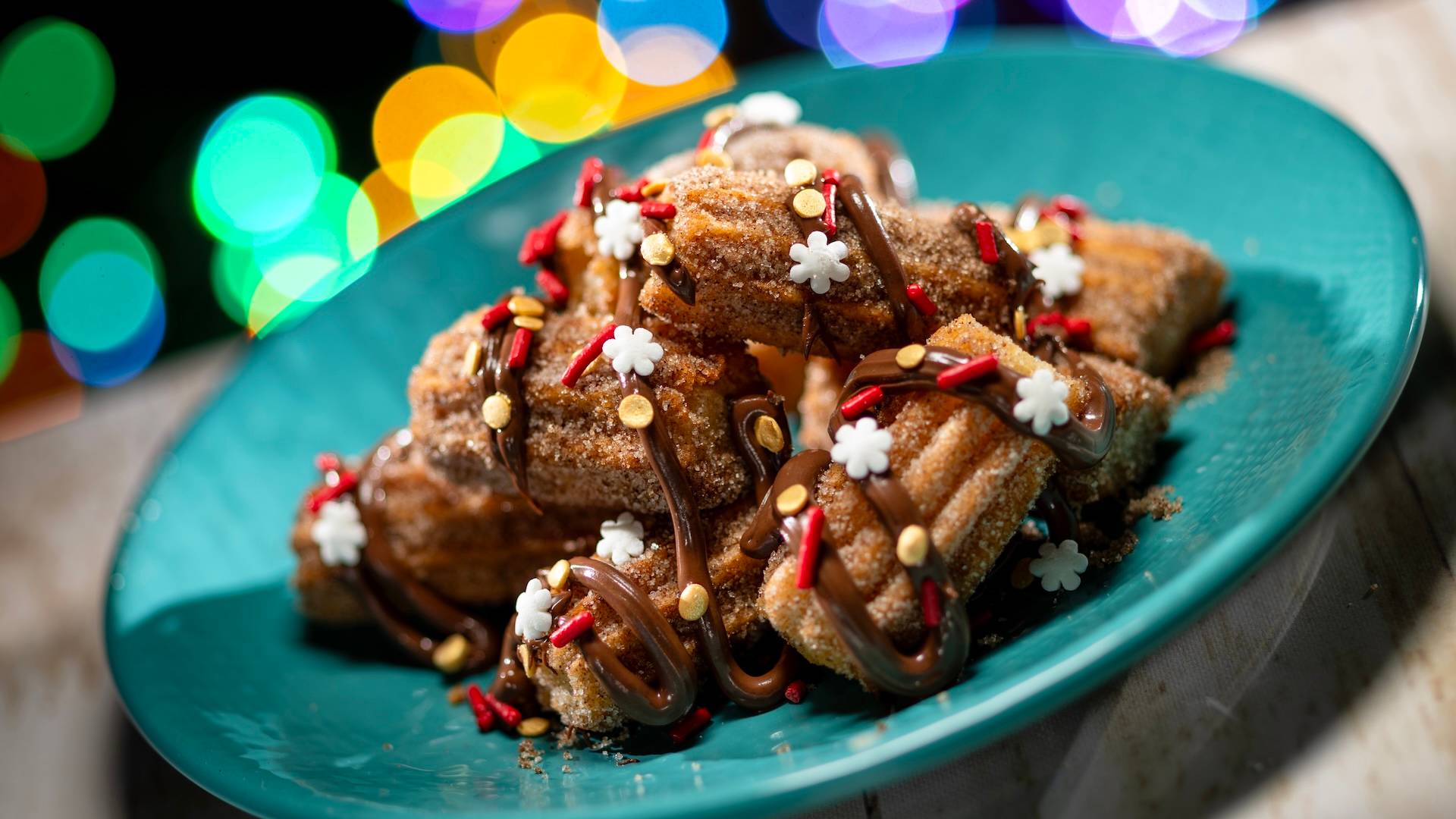 Jolly Gingerbread Mini Churros