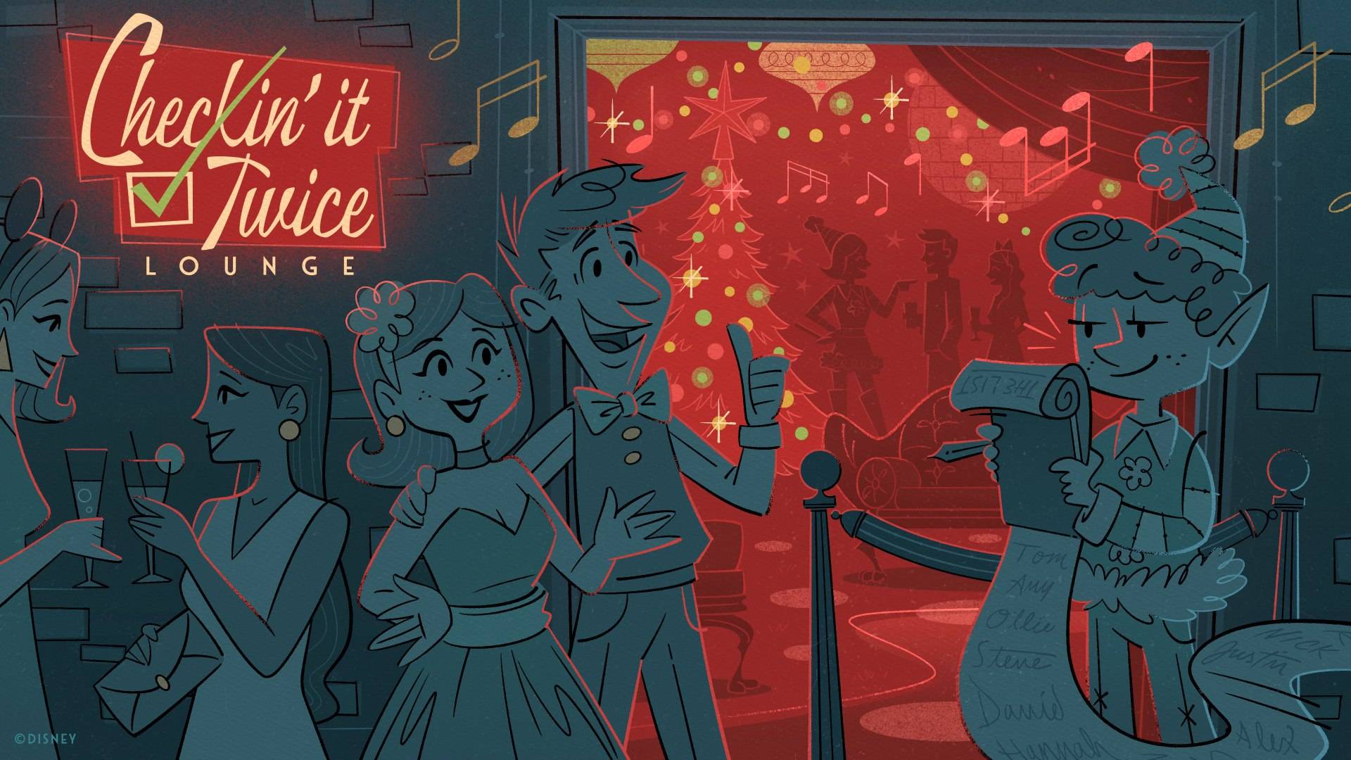 Animation Courtyard Gets a Holiday Lounge for Jollywood Nights 2026