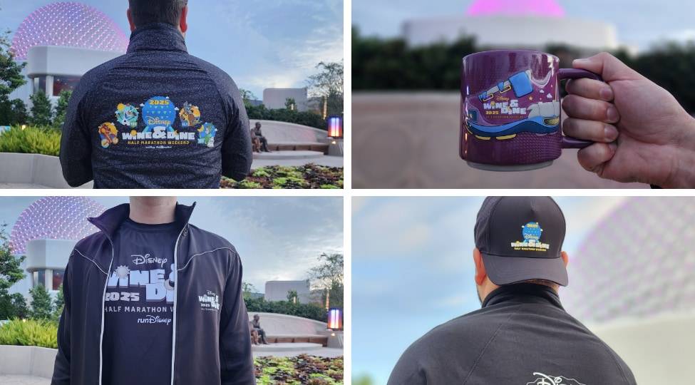 2025 Disney Wine and Dine Half Marathon Weekend Merchandise