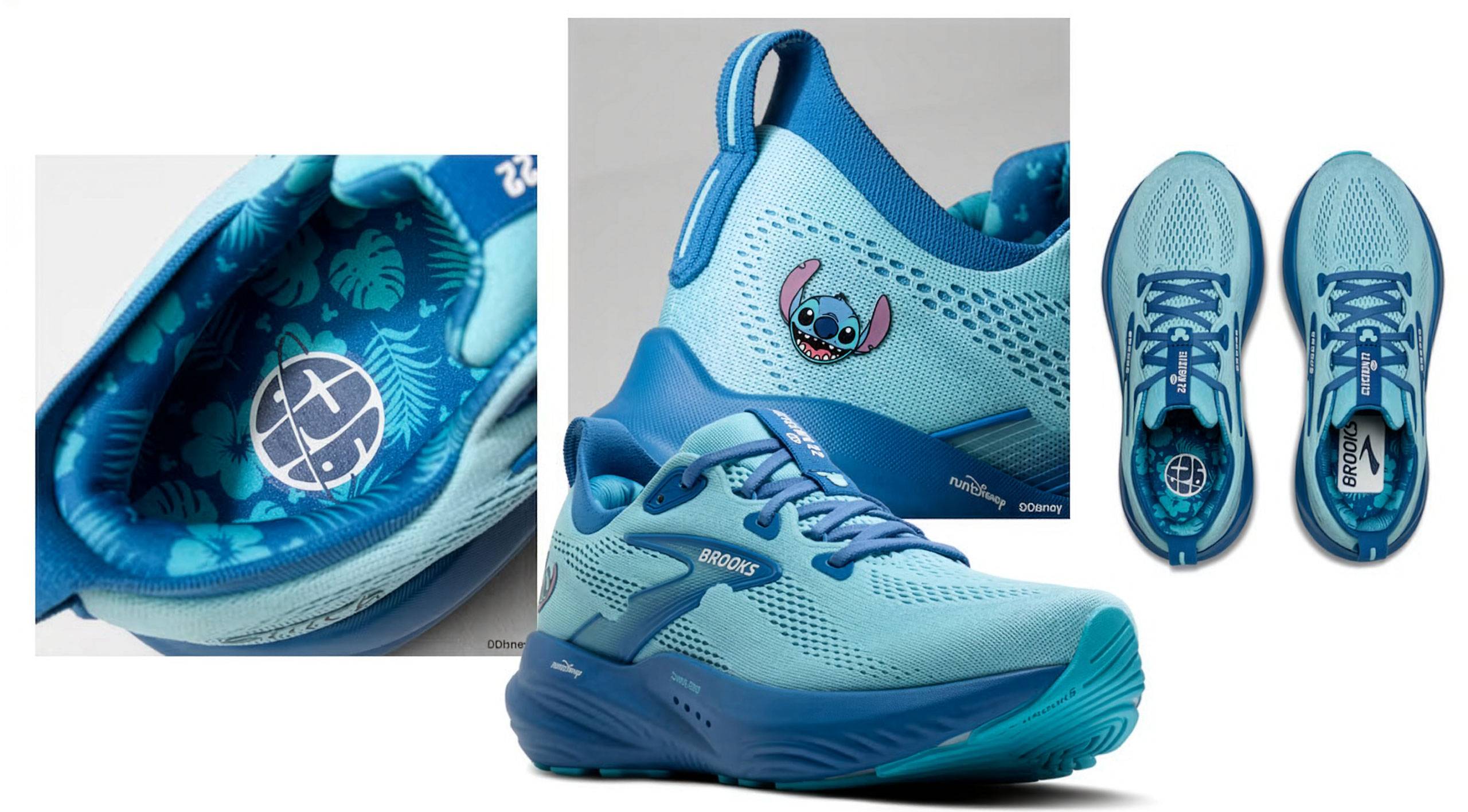 Brooks x runDisney Glycerin 22 Featuring Stitch Launches at  display picture 1