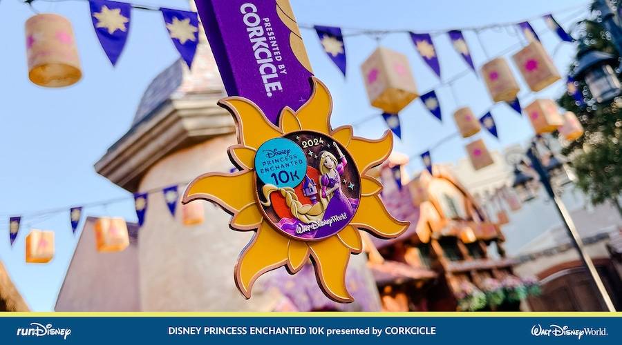 2024 Disney Princess Half Marathon Weekend medals