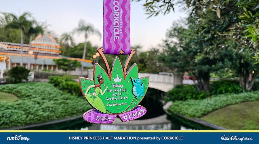 2024 Disney Princess Half Marathon Weekend medals