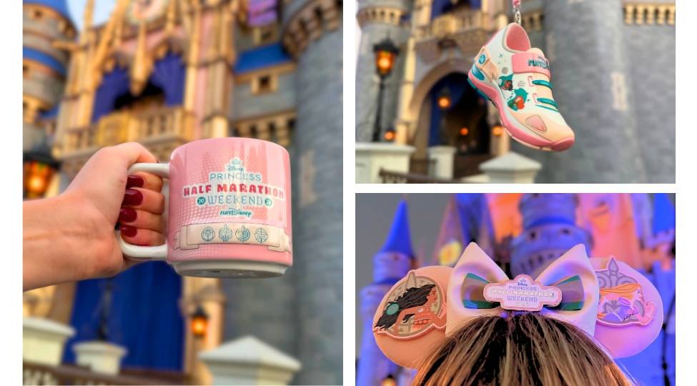 2026 runDisney Princess Half Marathon Merchandise Revealed - Merida, Moana, Rapunzel, and Belle Inspire Collection