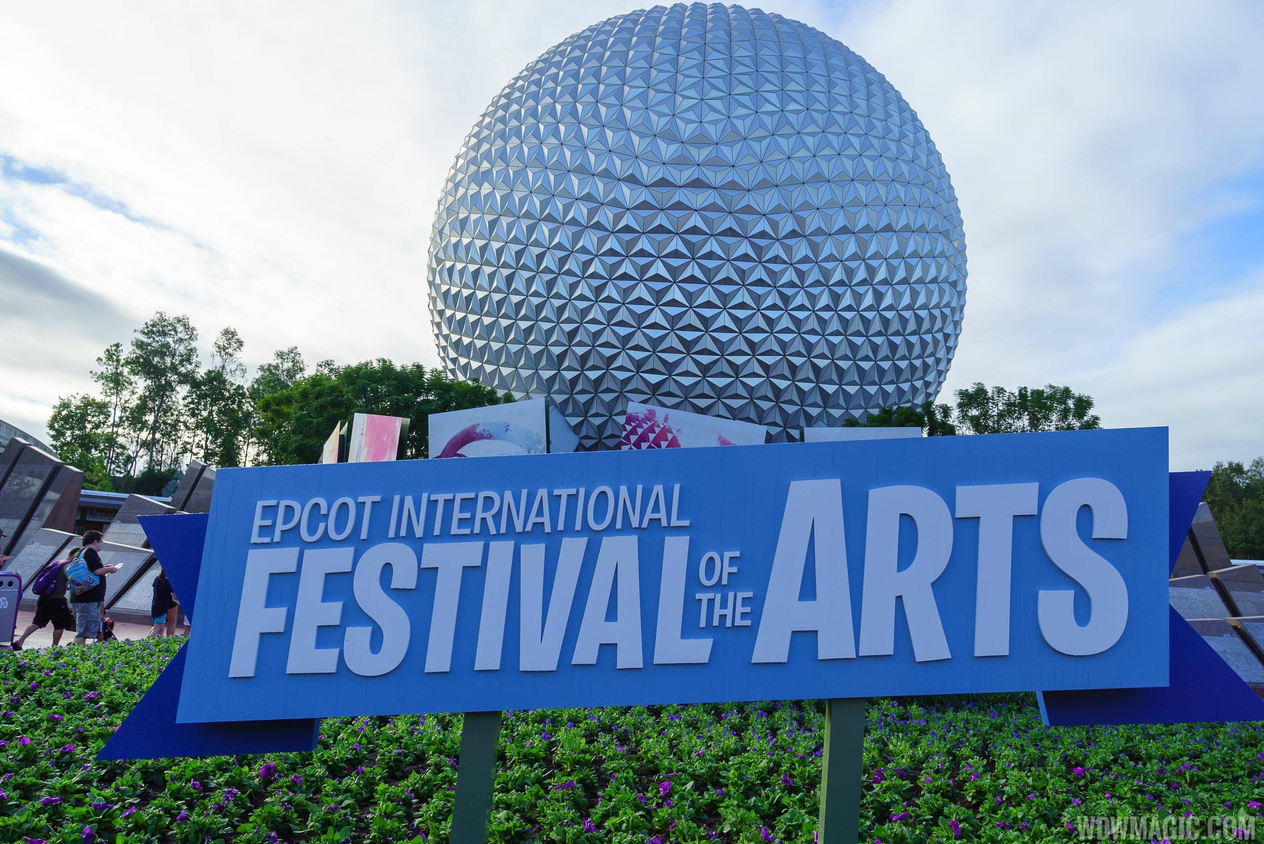 Epcot Festival of the Arts - Spaceship Earth
