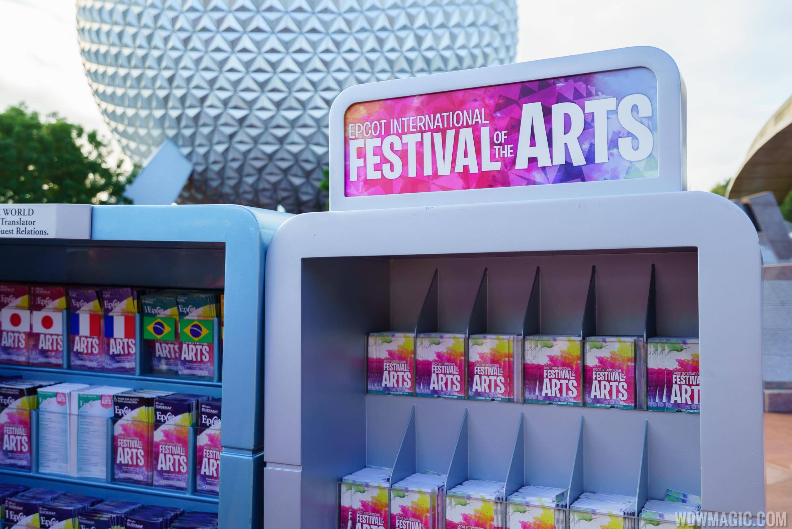 Epcot Festival of the Arts - Passports and Guide Maps