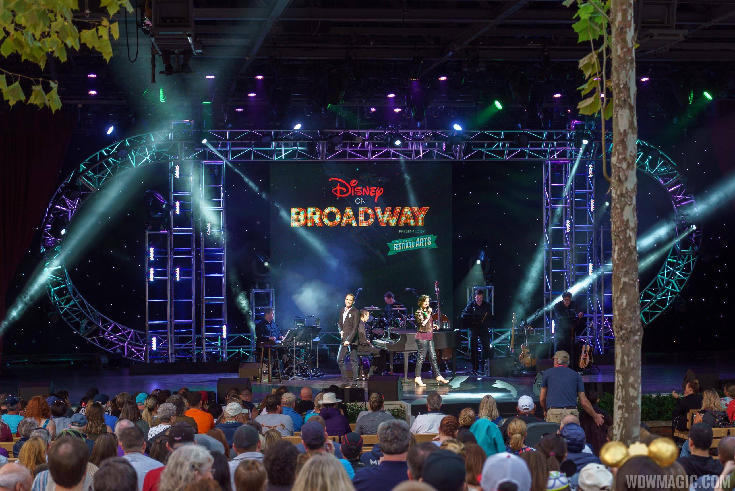 Disney on Broadway concerts at the America Gardens Theatre