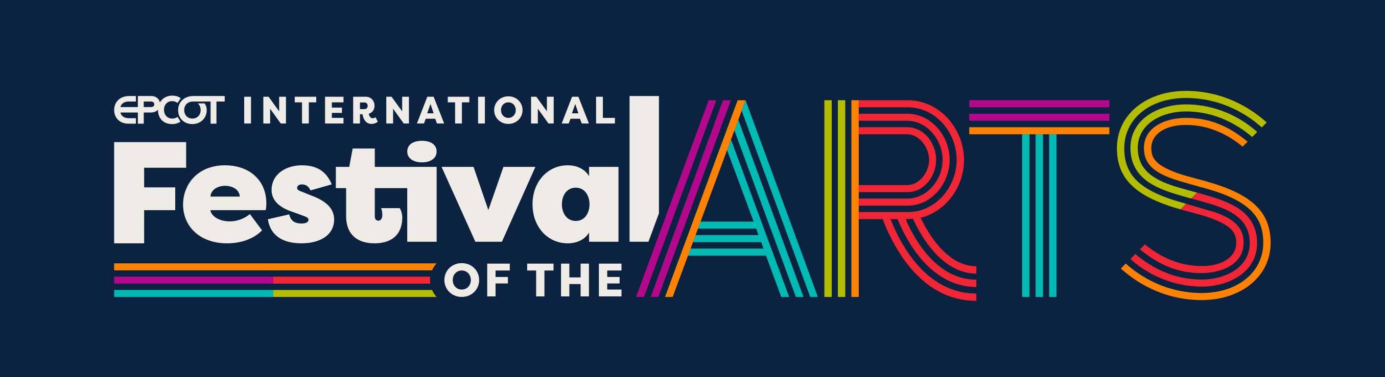 A look at the new 2022 EPCOT International Festival of the Arts logo and guide map