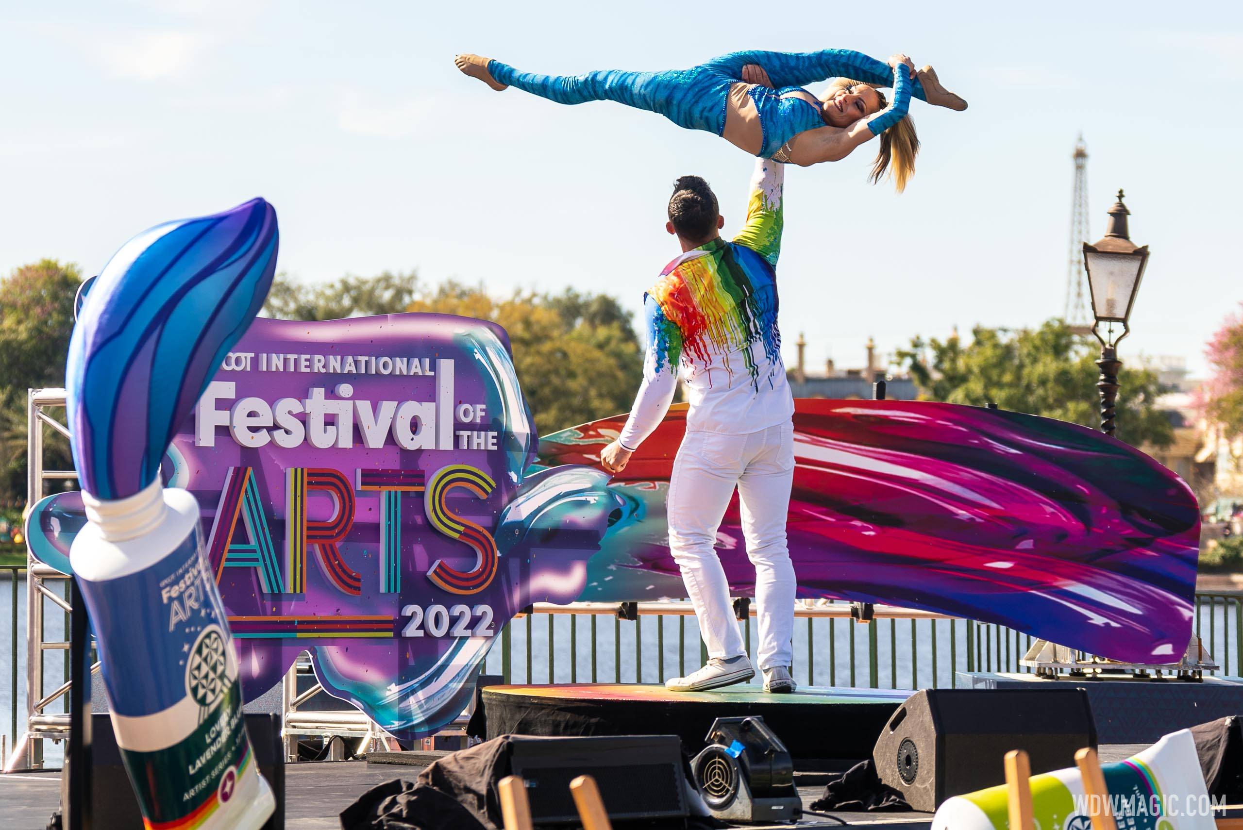 2022 EPCOT International Festival of the Arts - Art Defying Gravity