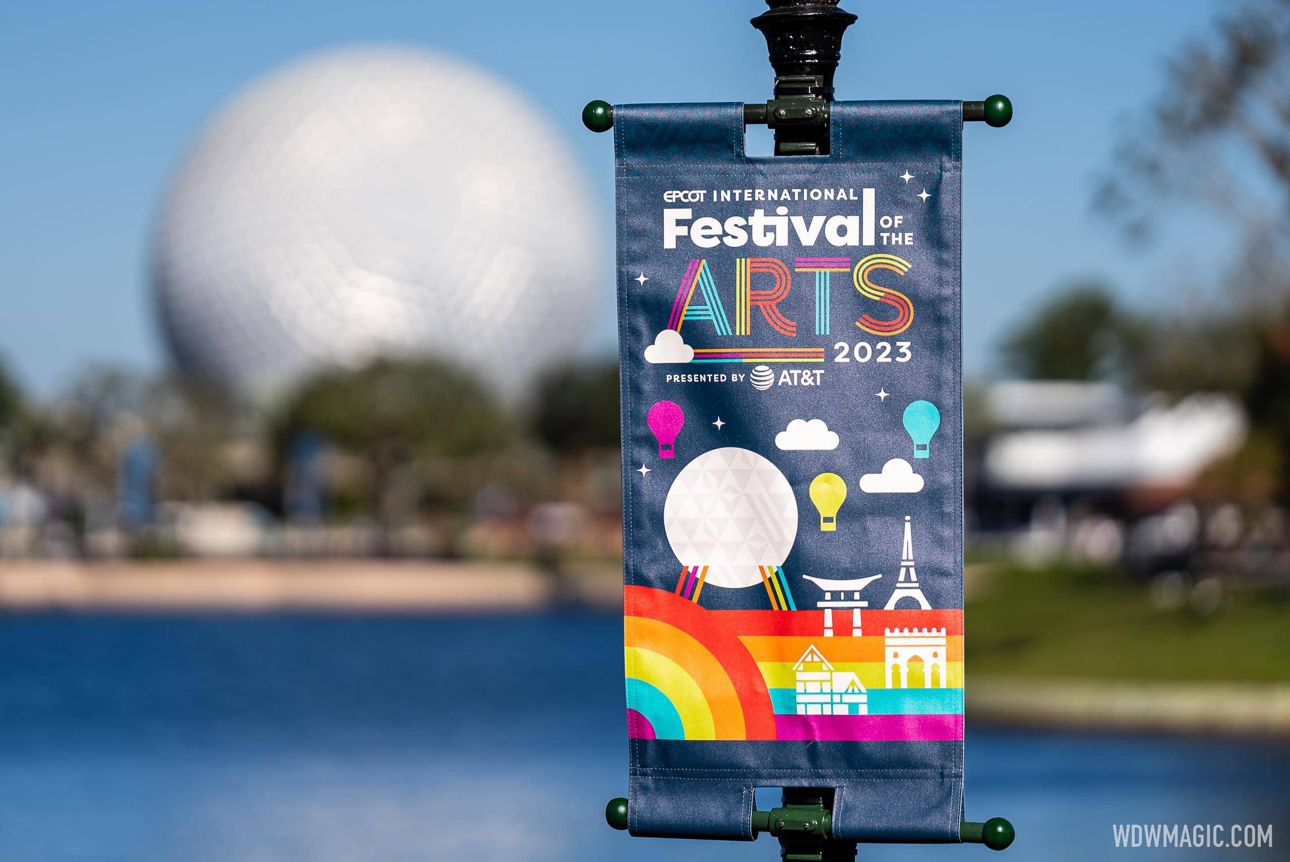 2023 EPCOT International Festival of the Arts signage