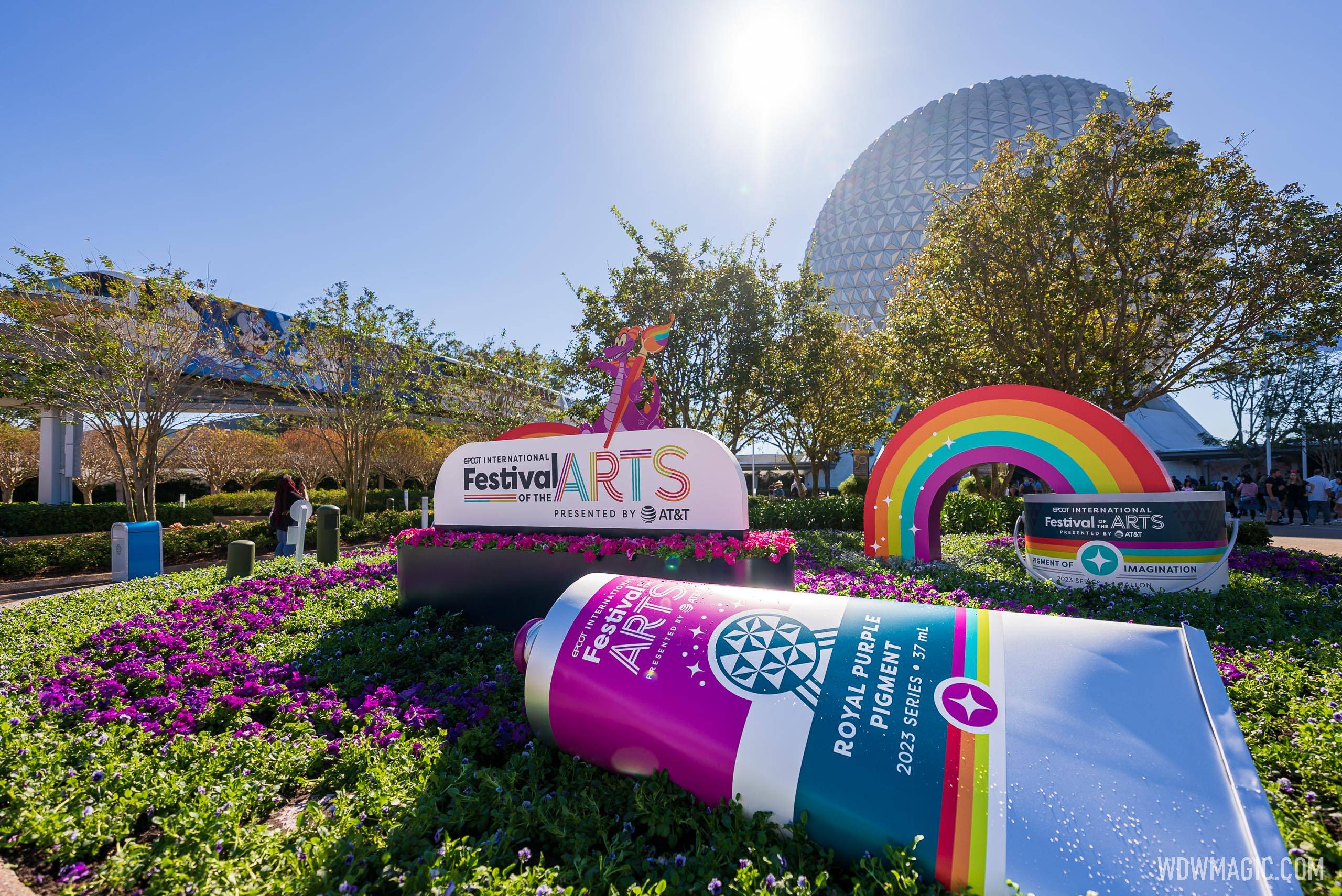 Epcot's Festival of the Arts' Paint-By-Number Murals Are Returning, But In  a New Location!